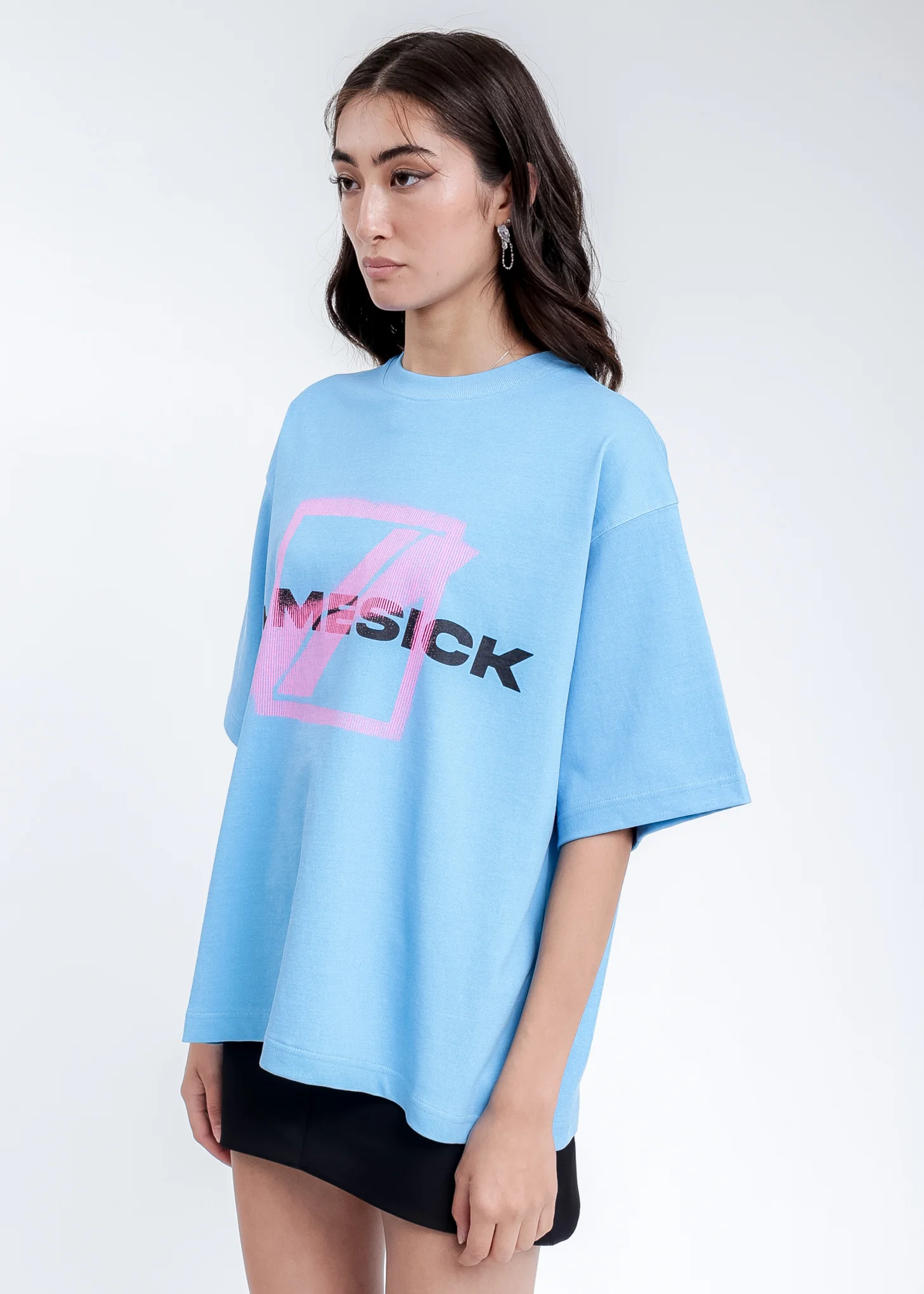Blue Homesick Big Logo T-Shirt - Image 2