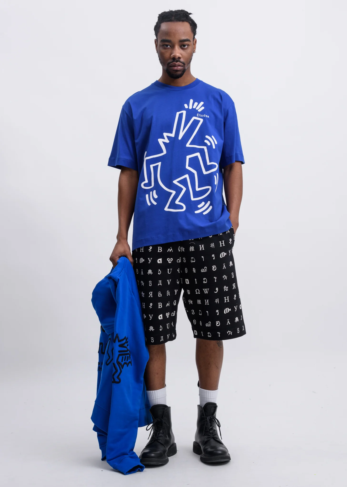 Blue Keith Haring Edition Wonder T-Shirt - Image 4