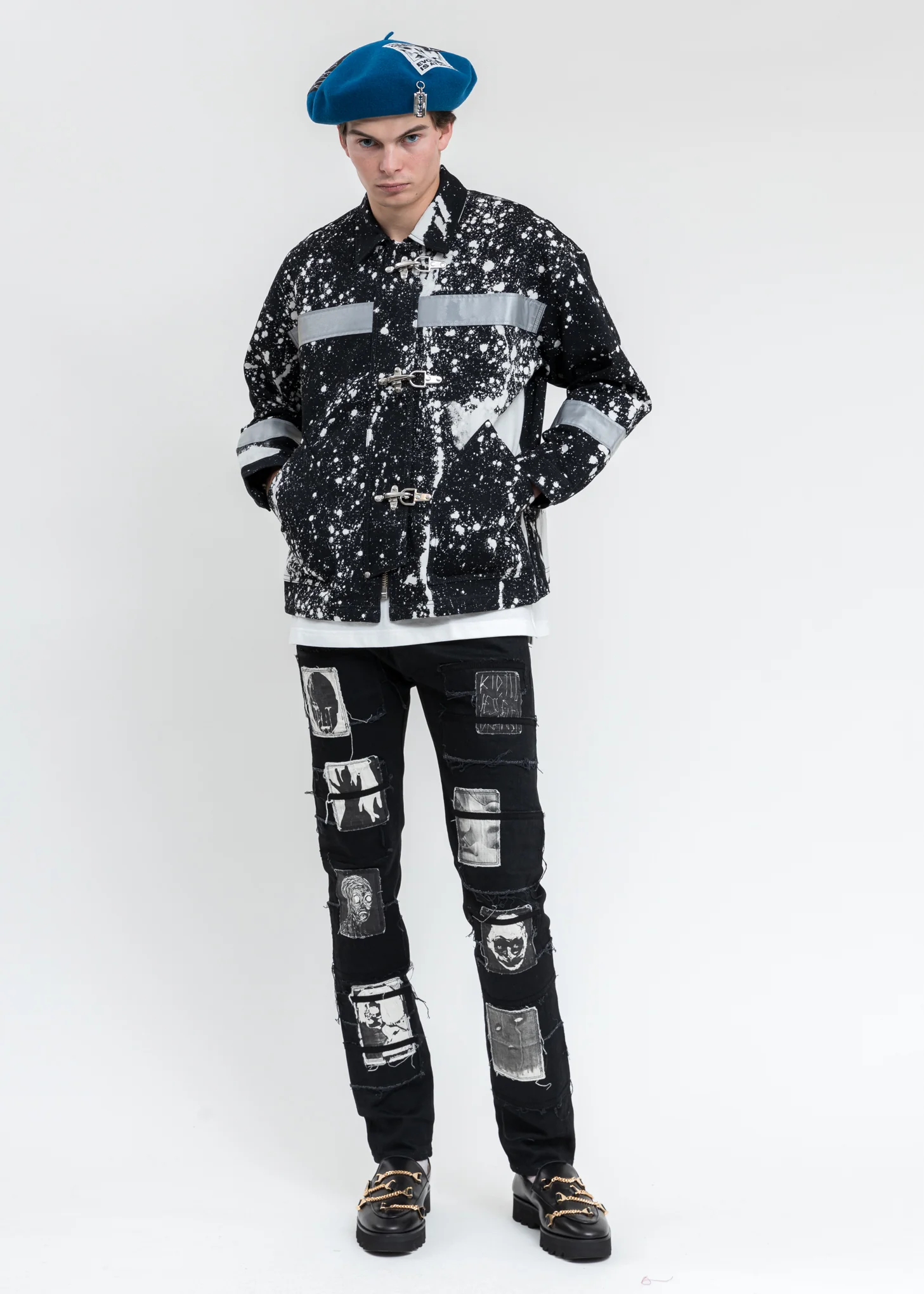 Blue KIDILL × CA4LA Big Beret - Image 7