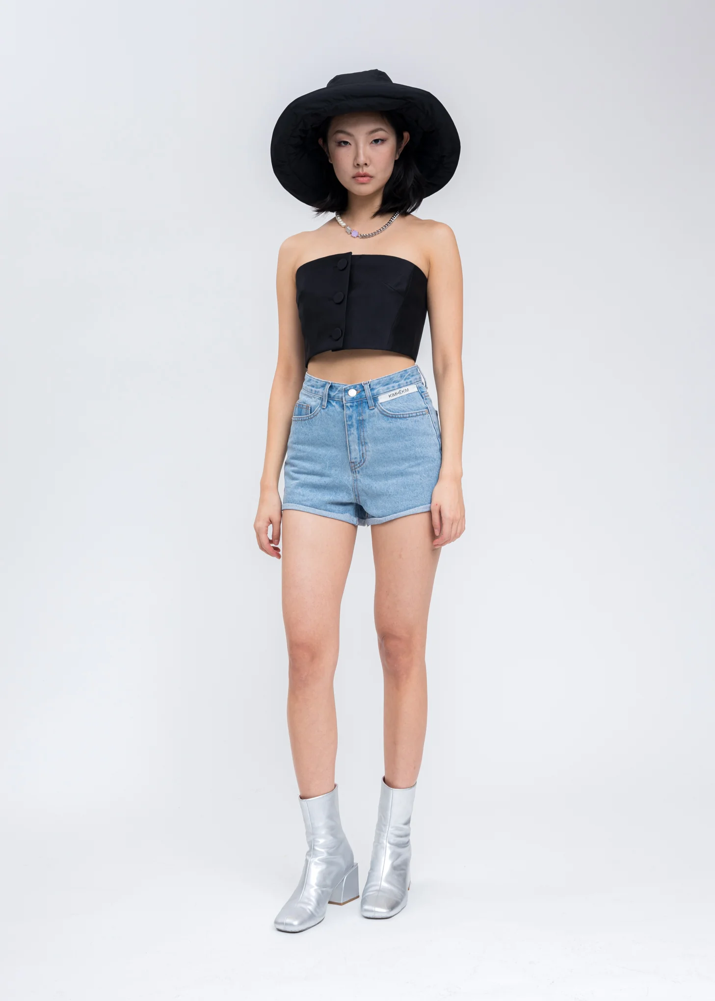 Blue Label Denim Shorts - Image 5