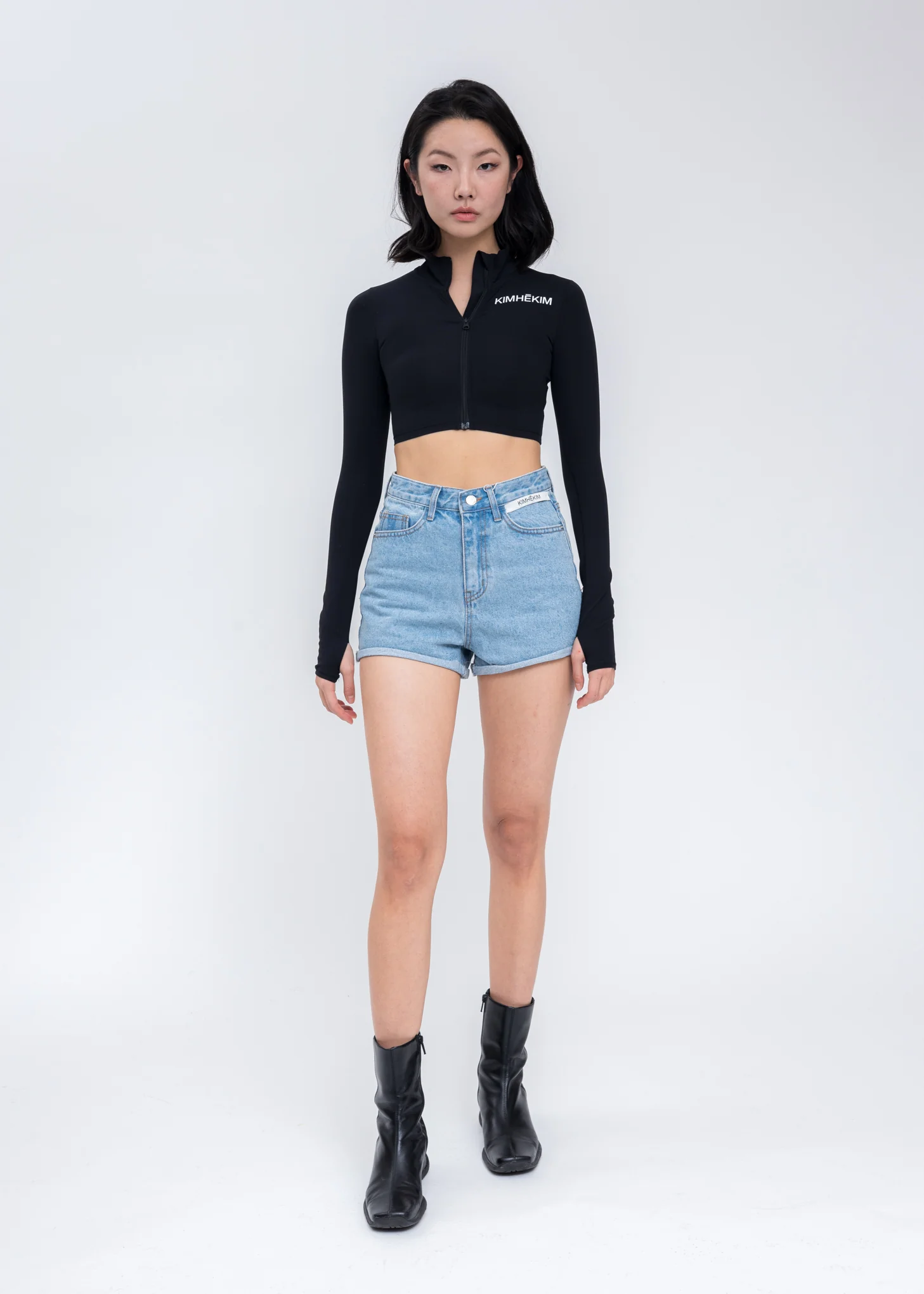 Blue Label Denim Shorts - Image 6