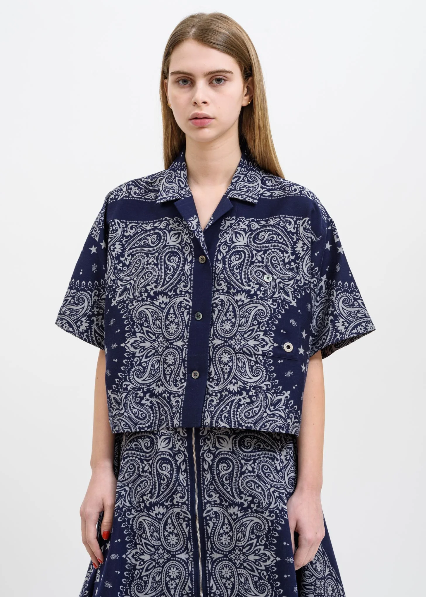 Blue Lake Bandana Shirt