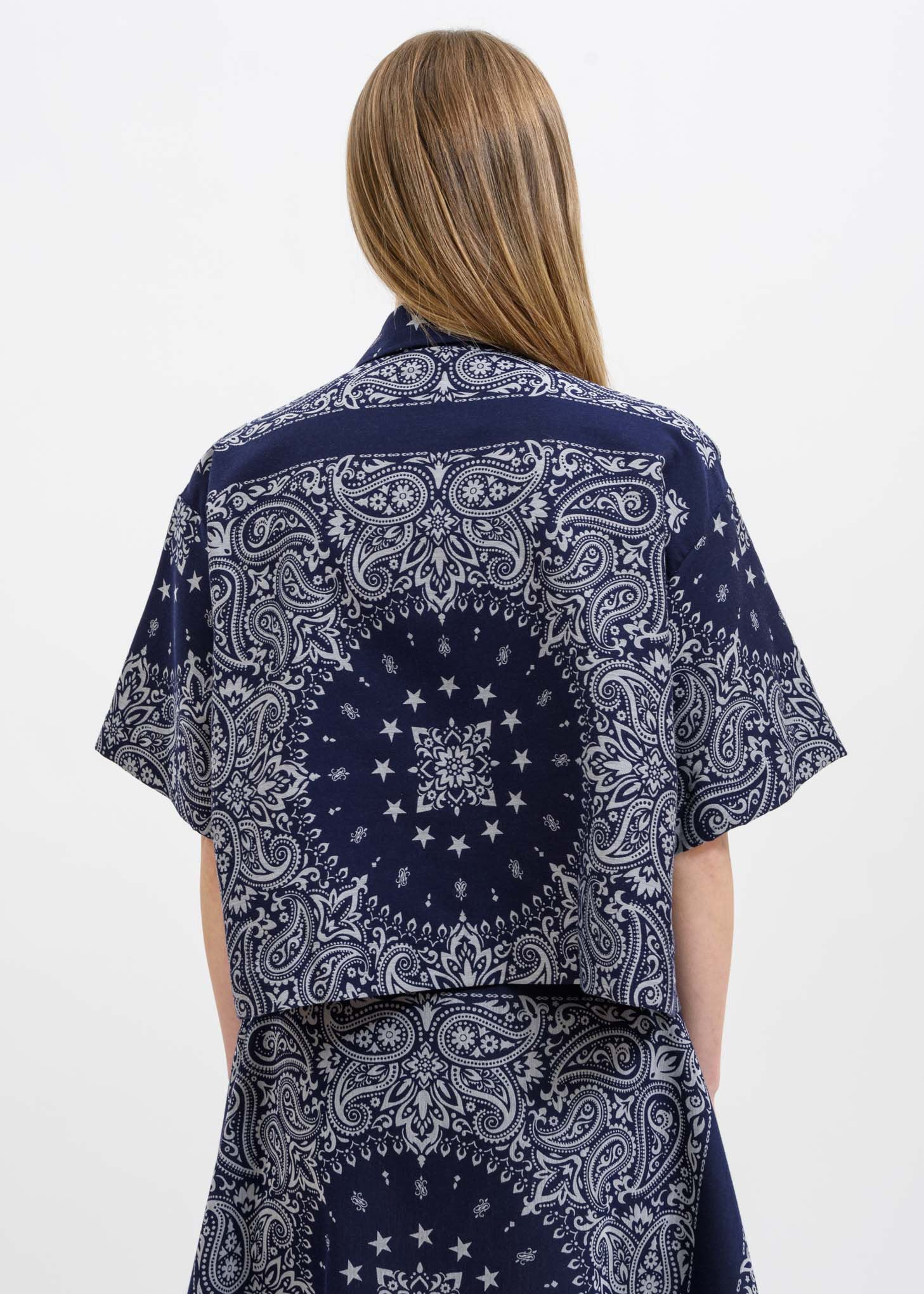 Blue Lake Bandana Shirt - Image 2