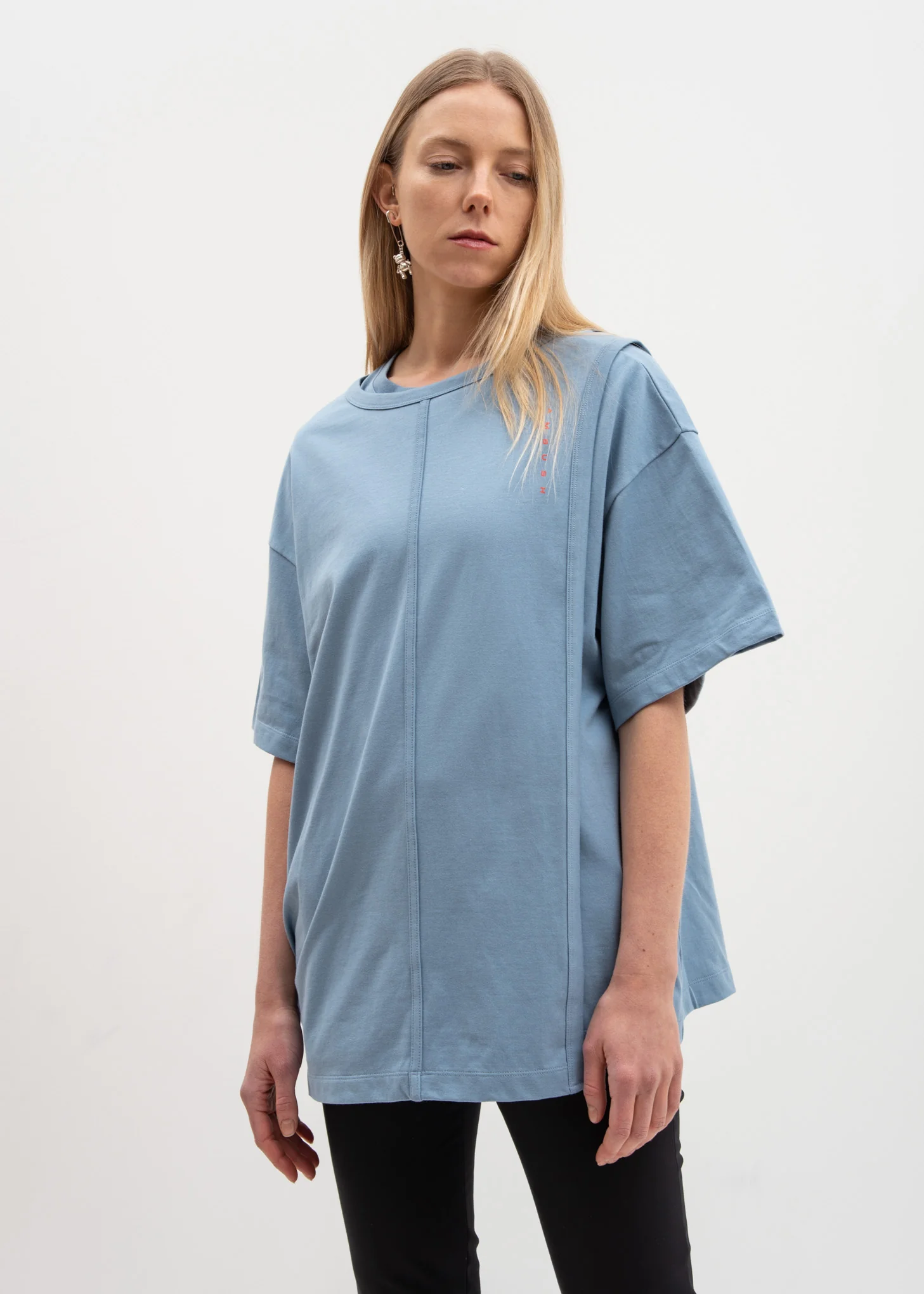 Blue Layered T-Shirt