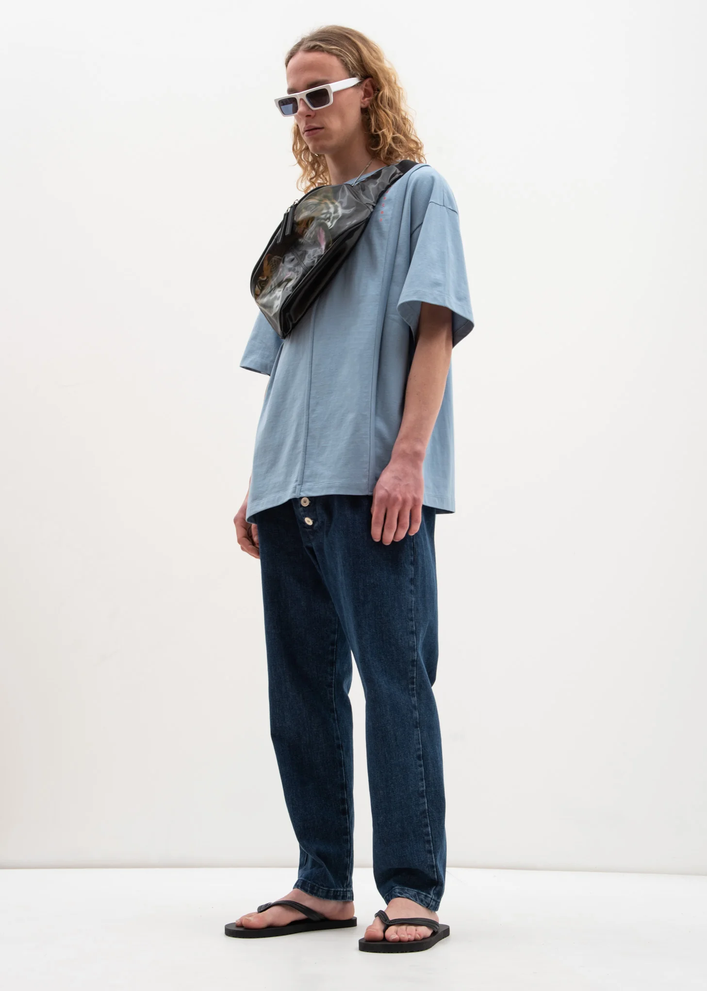 Blue Layered T-Shirt - Image 5