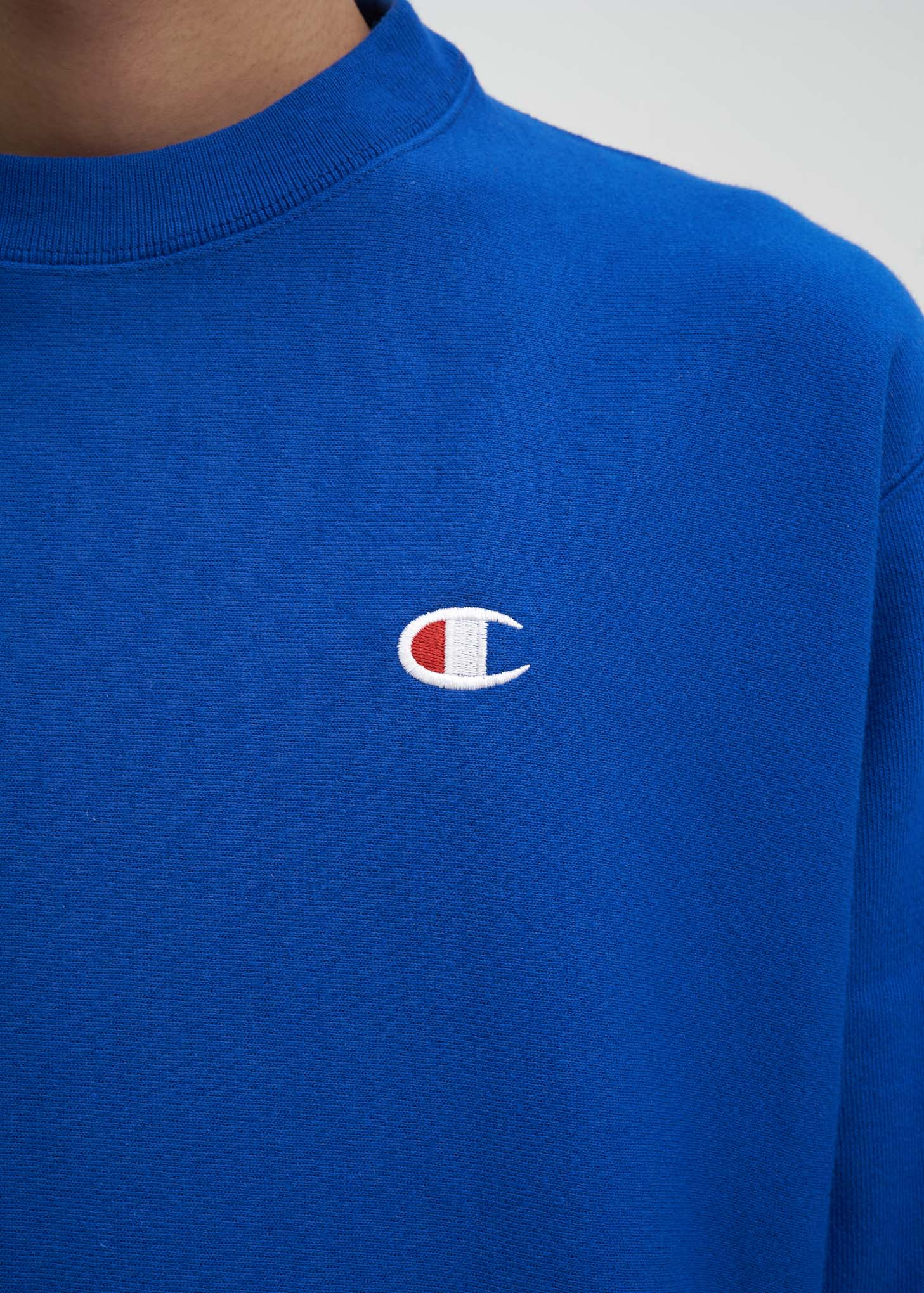 Blue Left Chest "C" Sweatshirt - Image 4