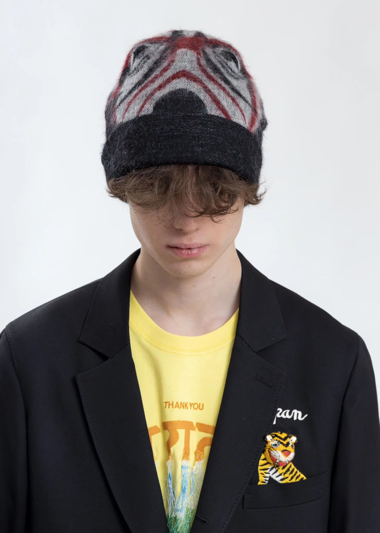 Navy Mask Knit Cap - Image 2