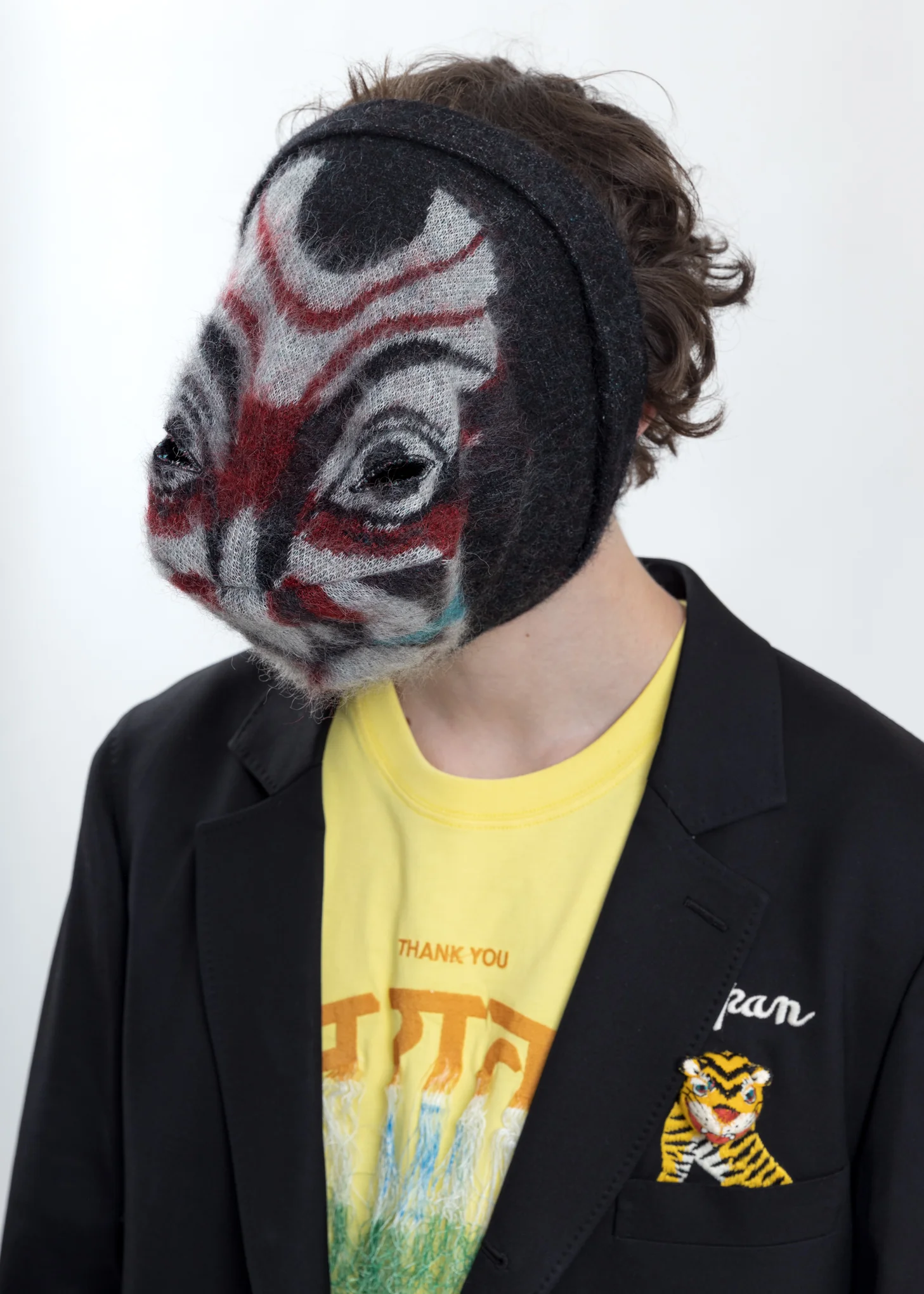Navy Mask Knit Cap - Image 4