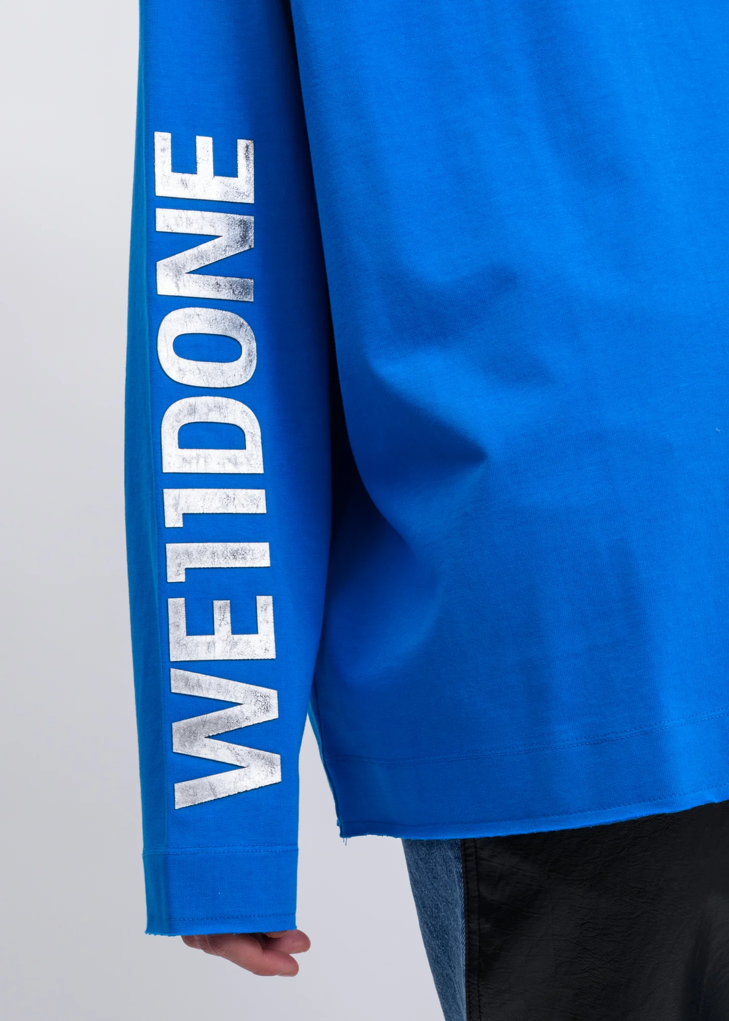 Blue Metal Logo Long Sleeves - Image 3