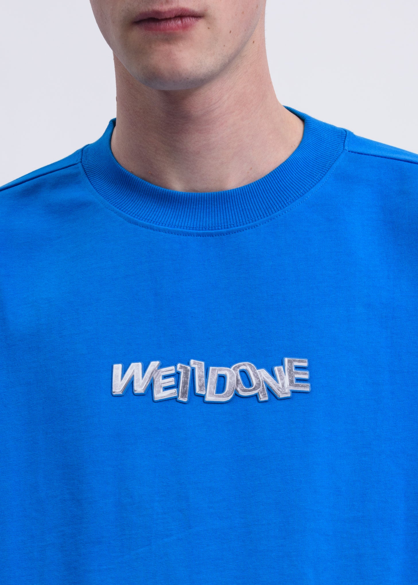 Blue Metal Logo Long Sleeves - Image 4
