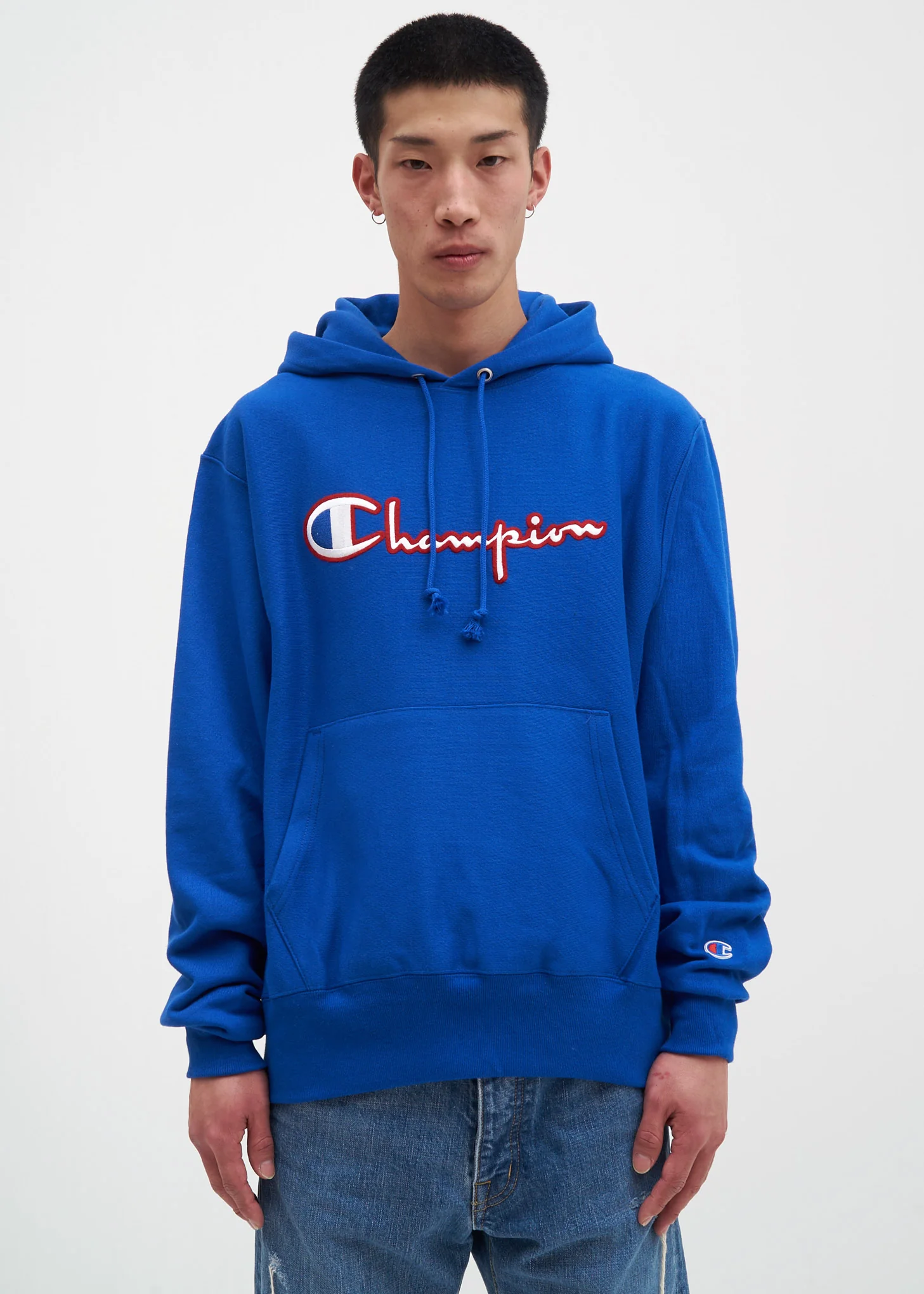 Blue Scripture Hoodie