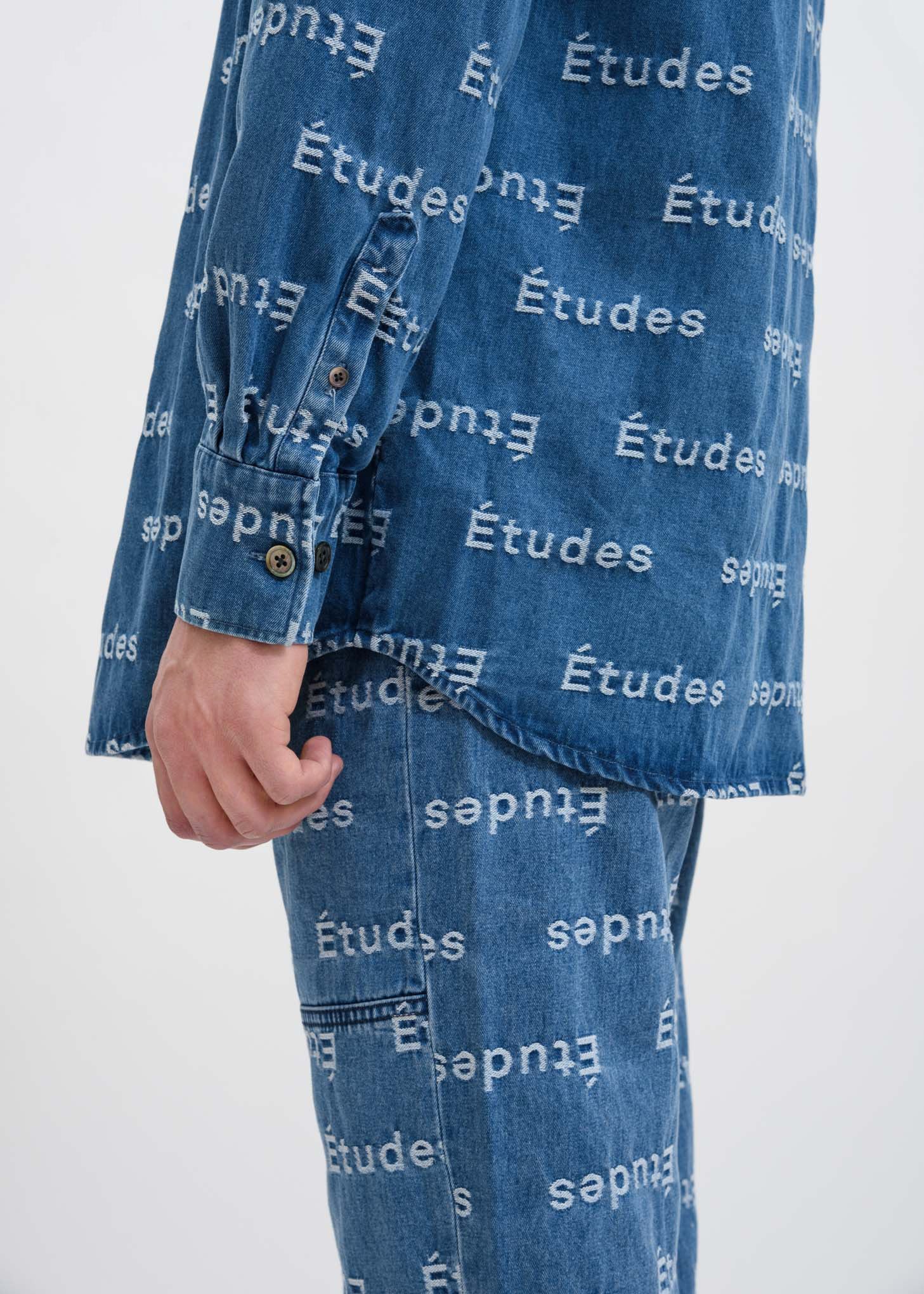 Blue Nevada Jacquard Etudes Shirt - Image 5