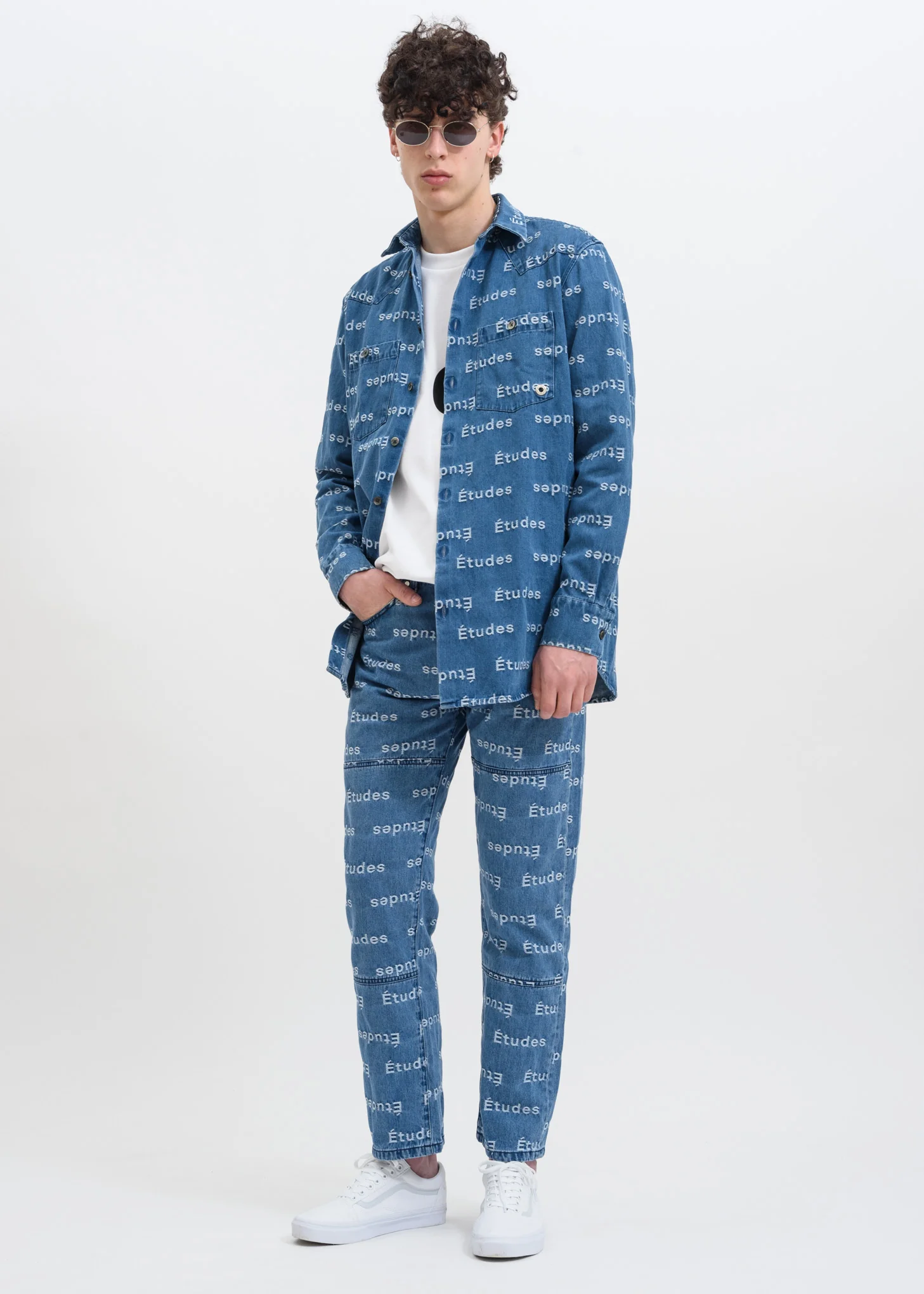 Blue Nevada Jacquard Etudes Shirt - Image 6