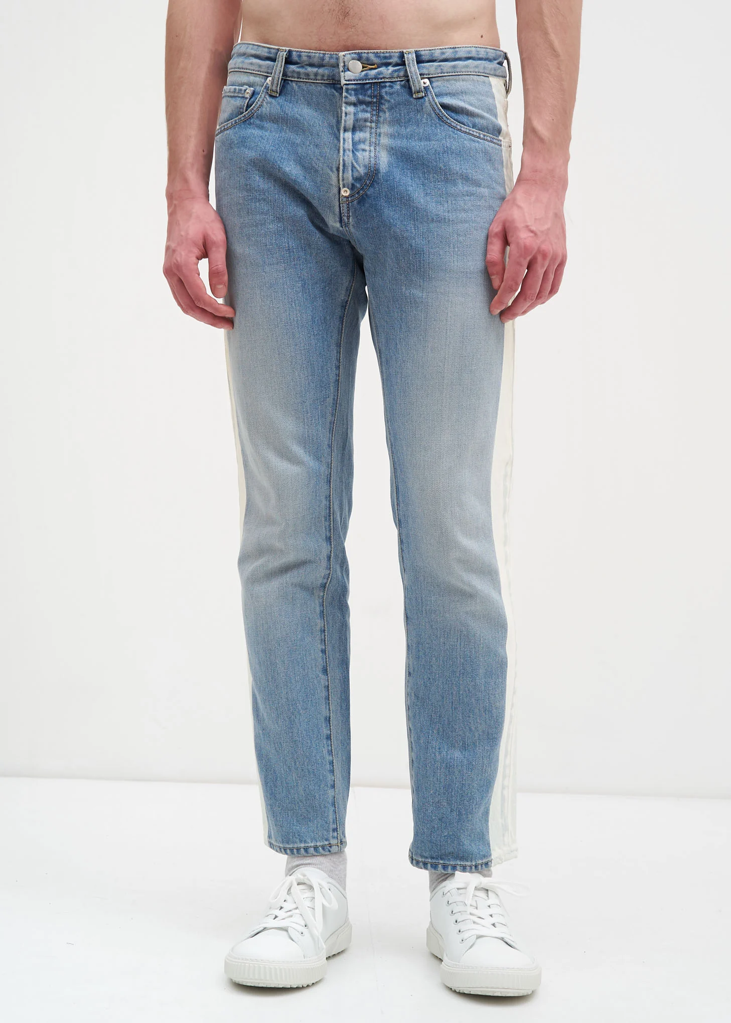 Blue NOBO Stripe Jeans - Image 3