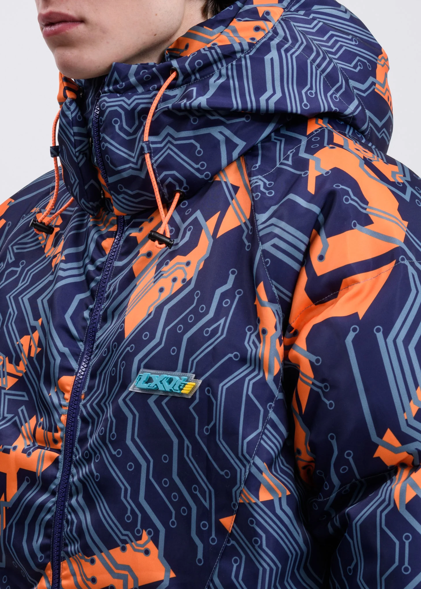 Blue & Orange Logo Jacket - Image 3