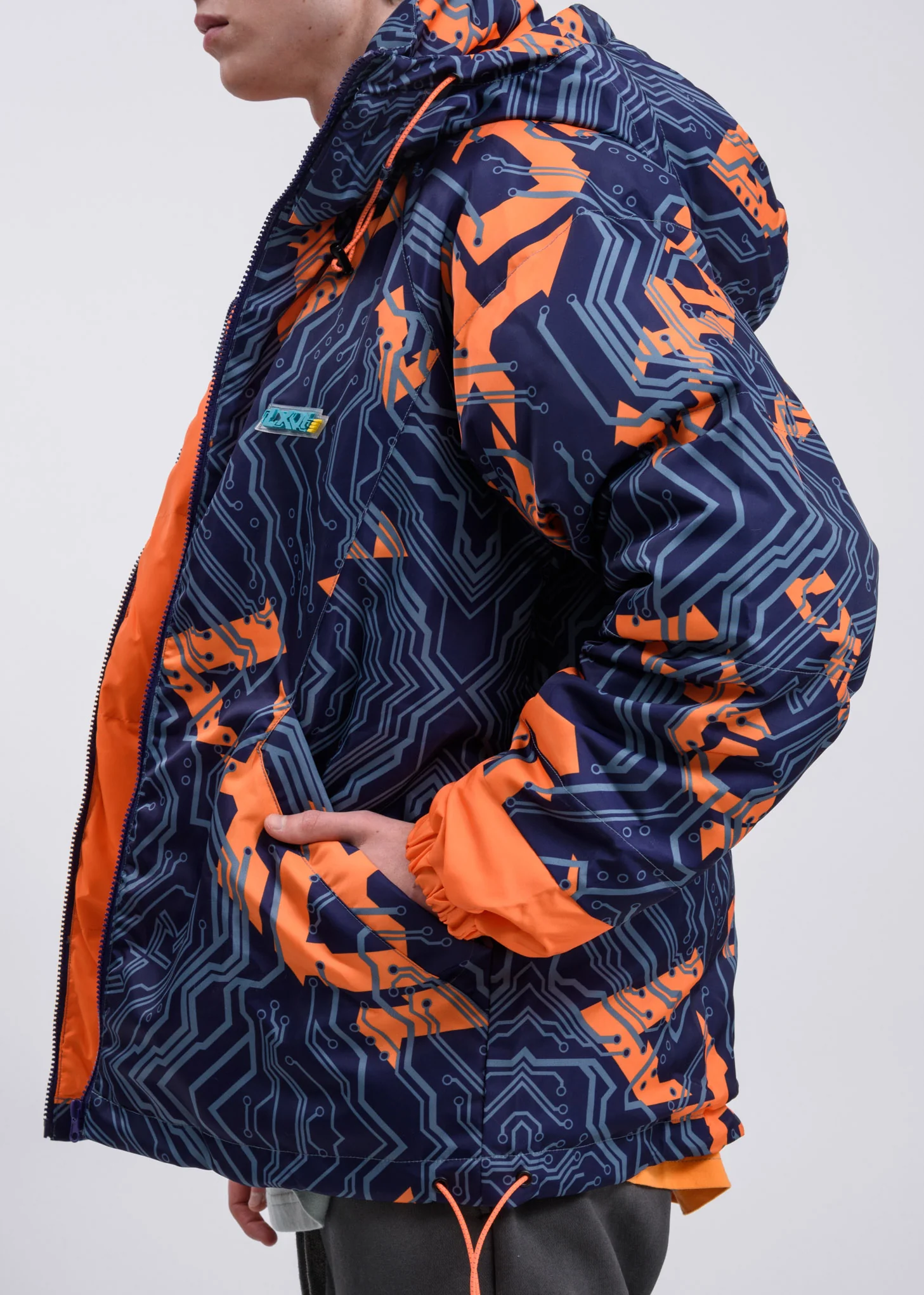 Blue & Orange Logo Jacket - Image 5
