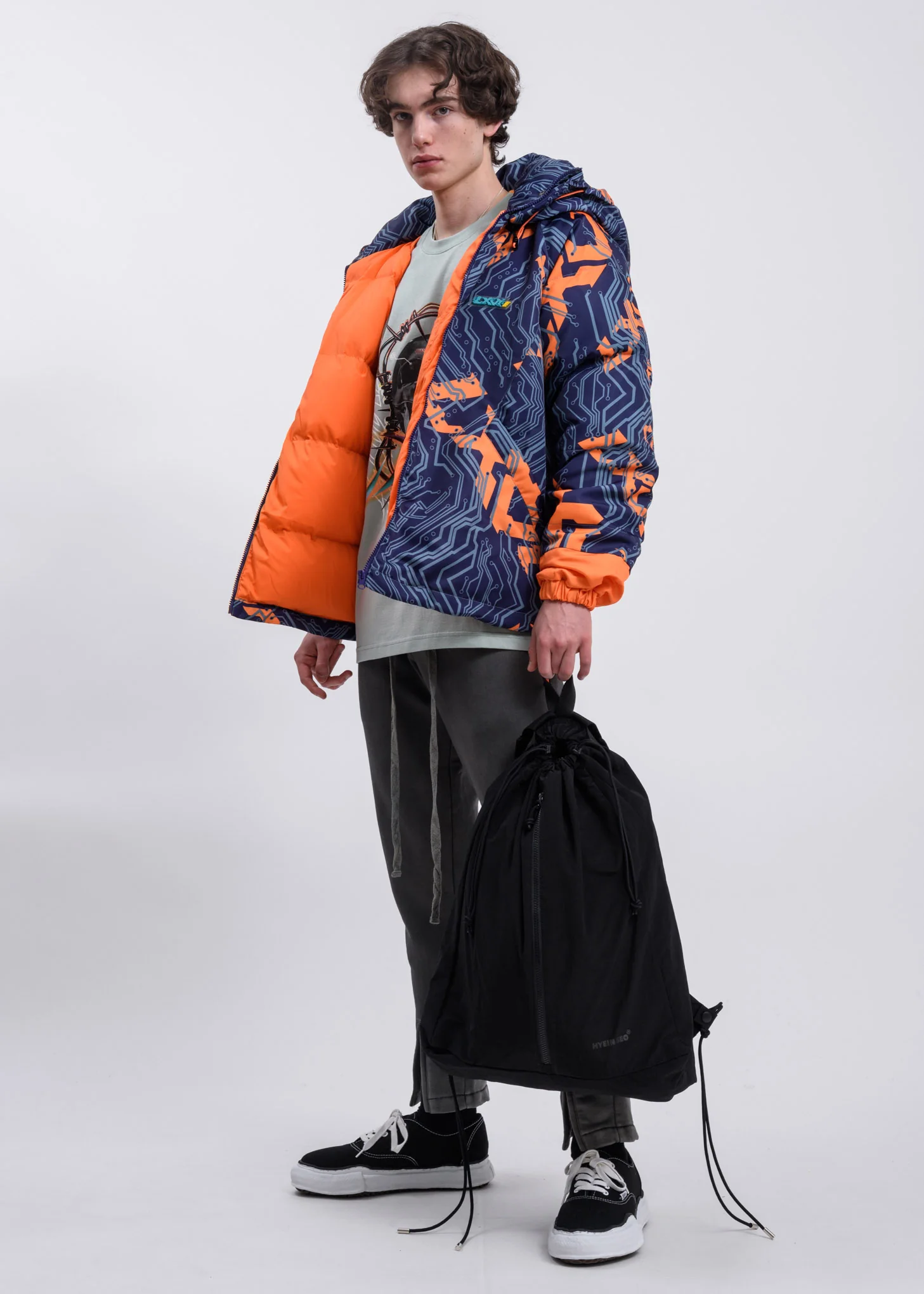 Blue & Orange Logo Jacket - Image 6