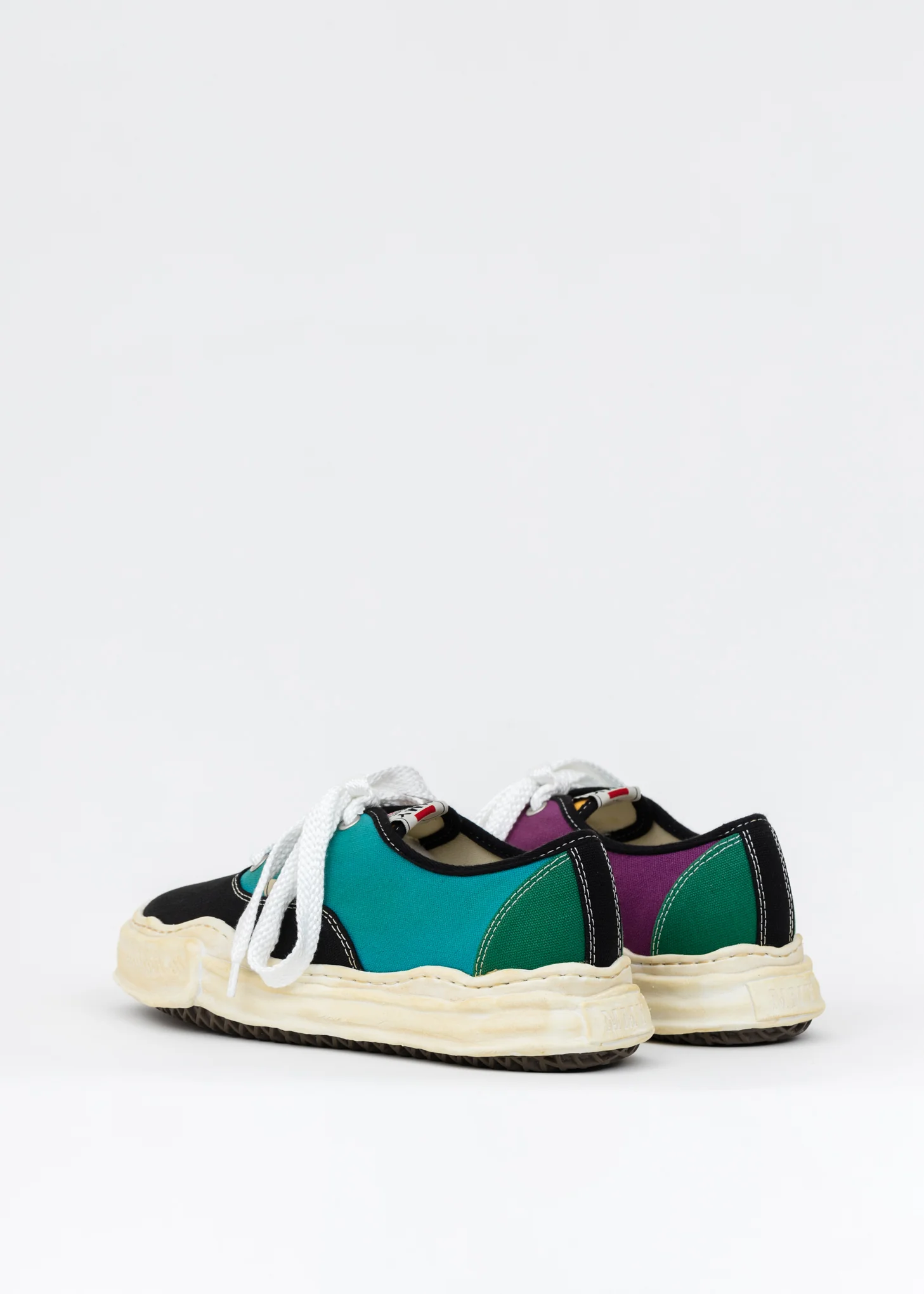 Multi Original Sole Overdyed Lowcut Sneaker (Blue Baker) - Image 3