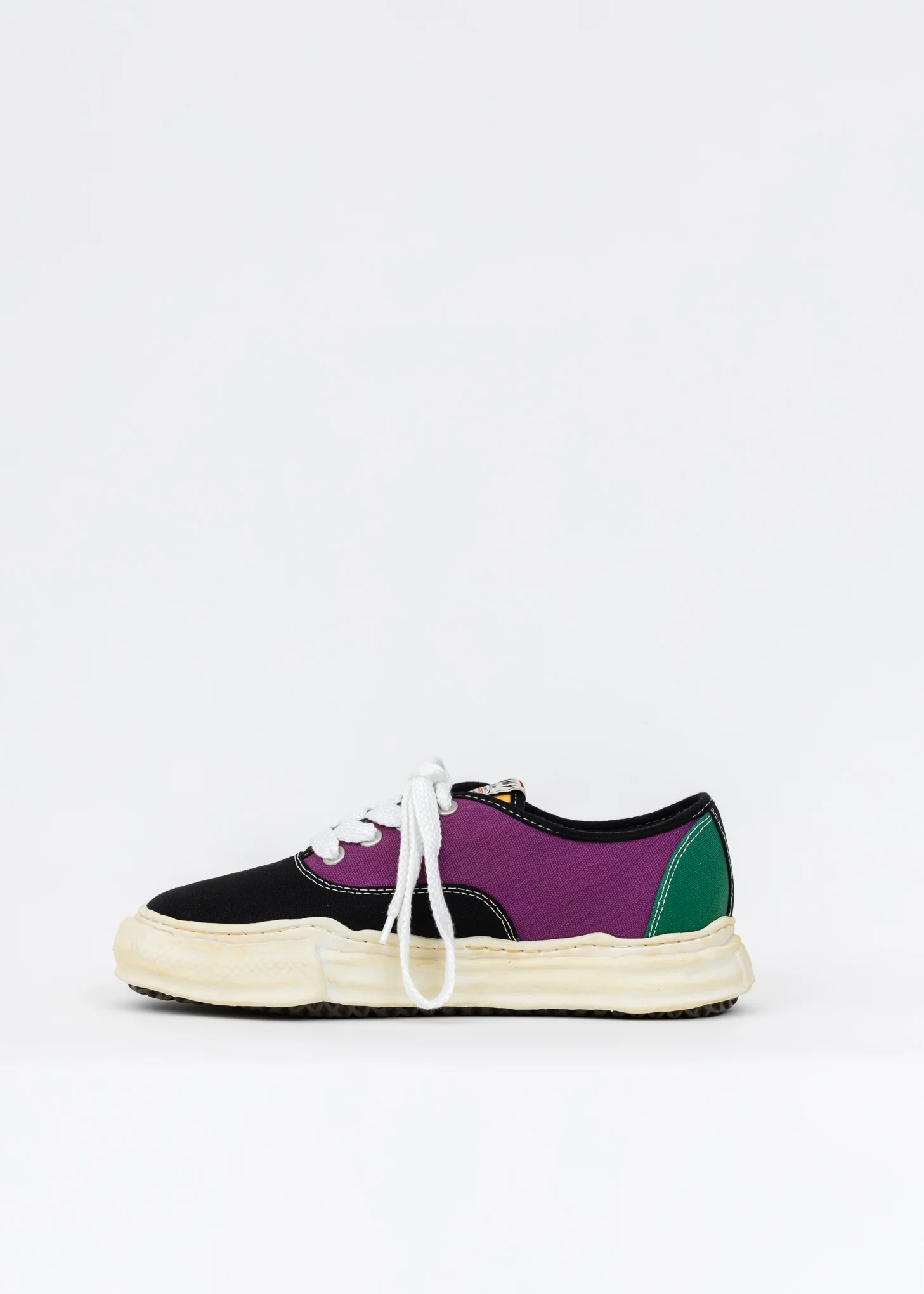 Multi Original Sole Overdyed Lowcut Sneaker (Blue Baker) - Image 4
