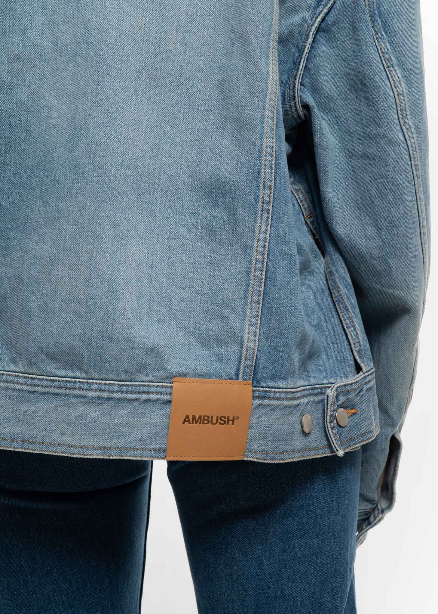 Blue Padlock Denim Jacket - Image 5