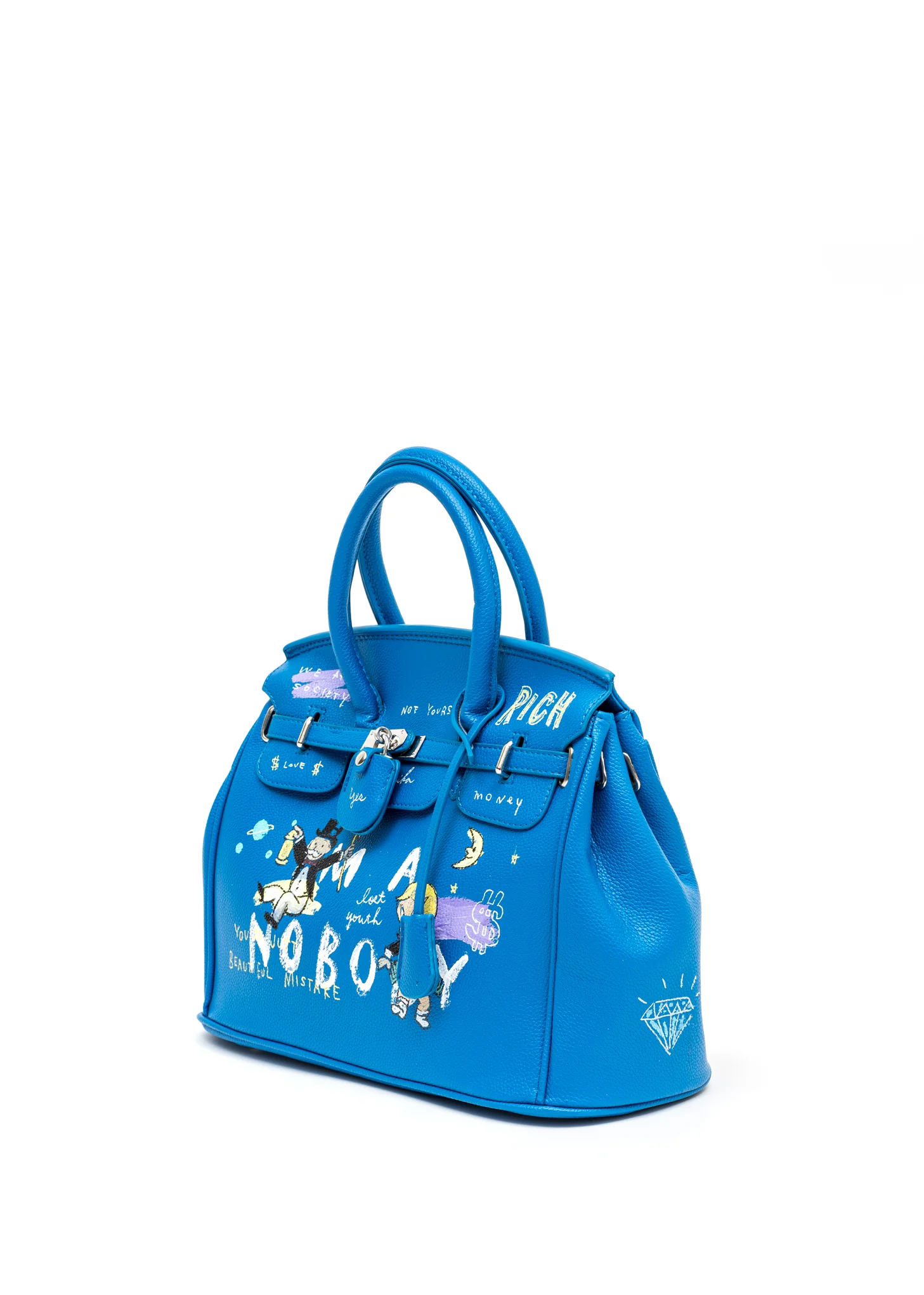 Blue Paint Anarchy Bag -Monopoly,Richie Rich - Image 5