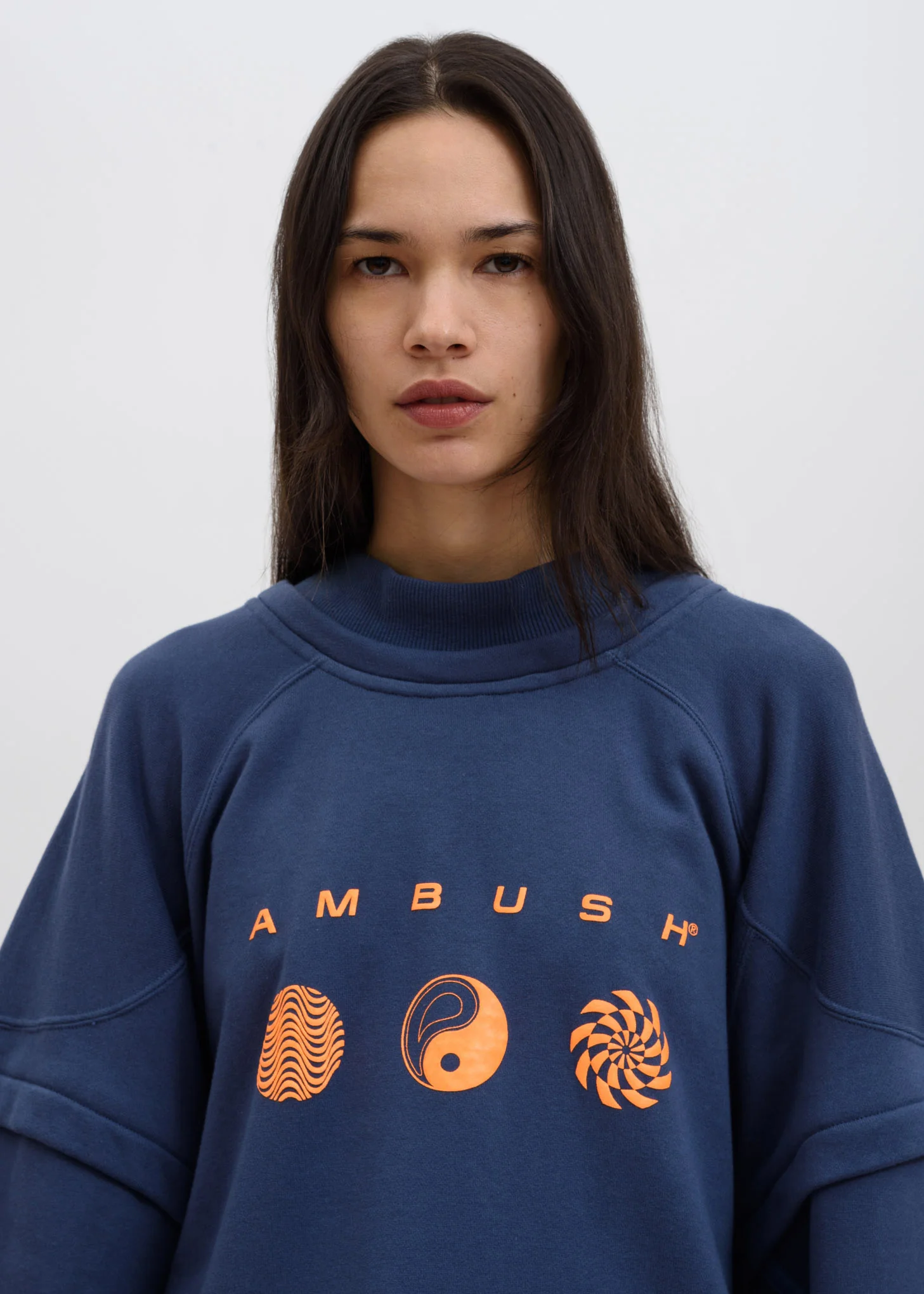 Blue Patchwork Sweater - Image 4