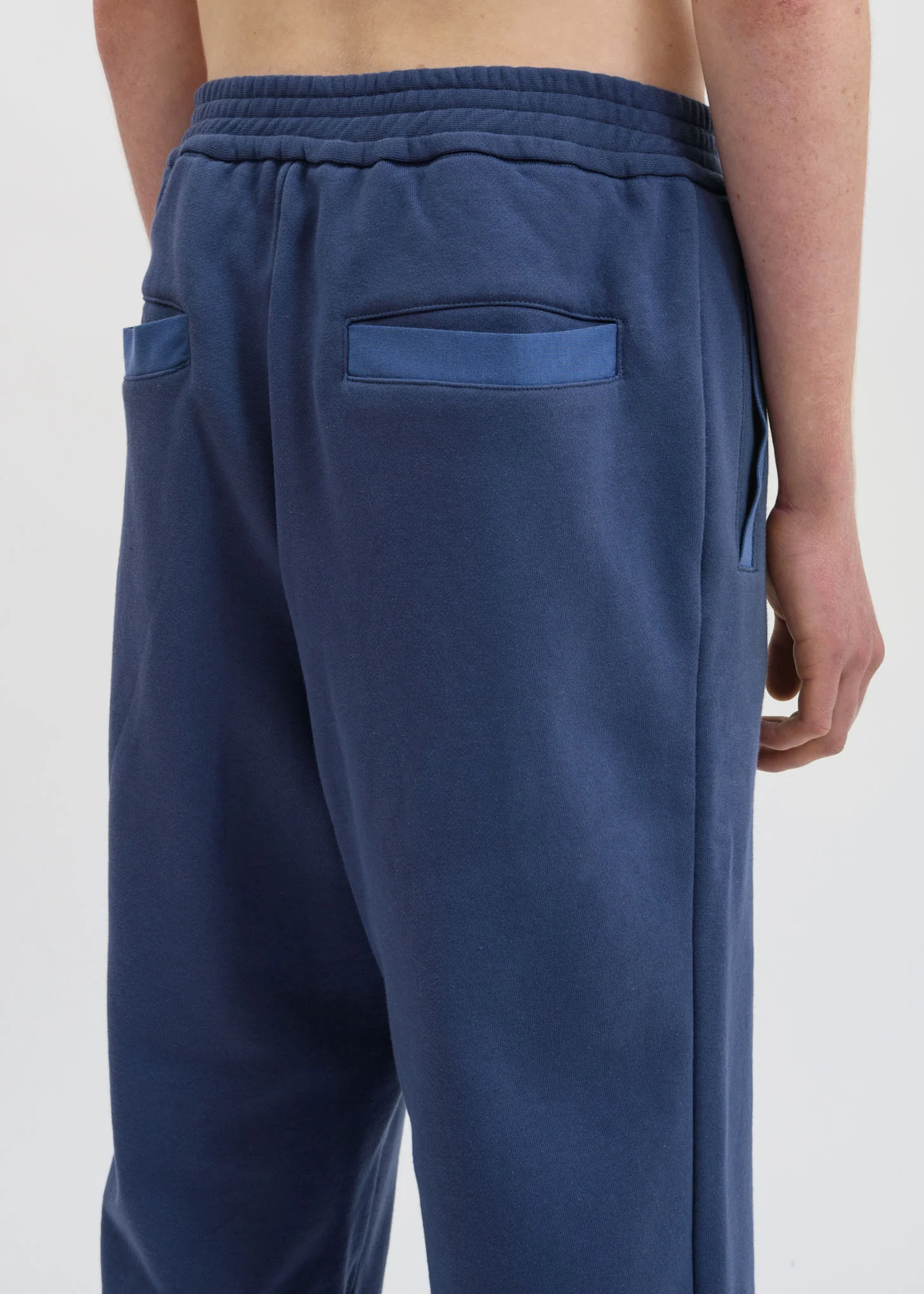 Blue Patchwork Sweatpants - Image 5