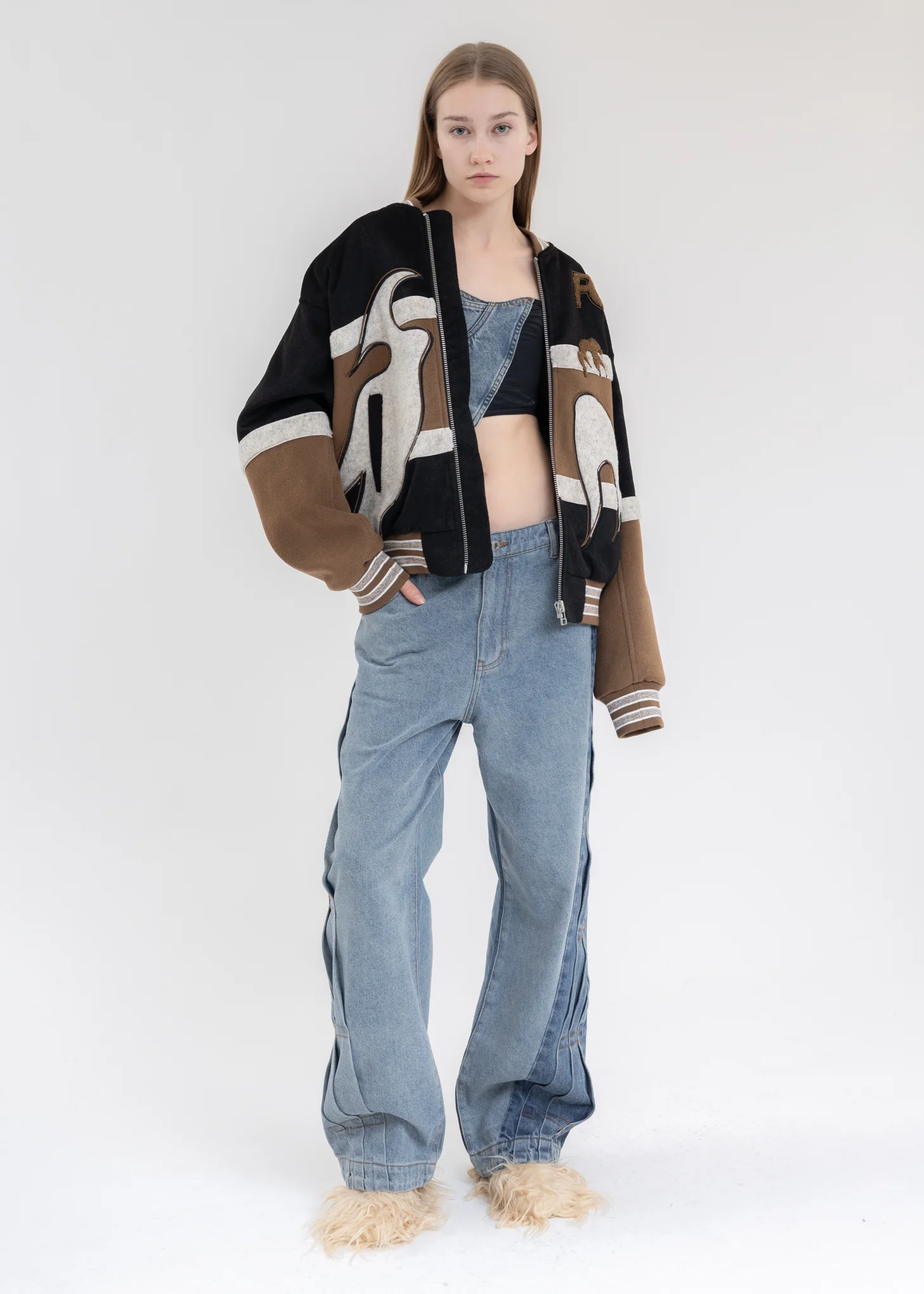 BLUE PHOENIX EMBROIDERED DENIM VEST - Image 6