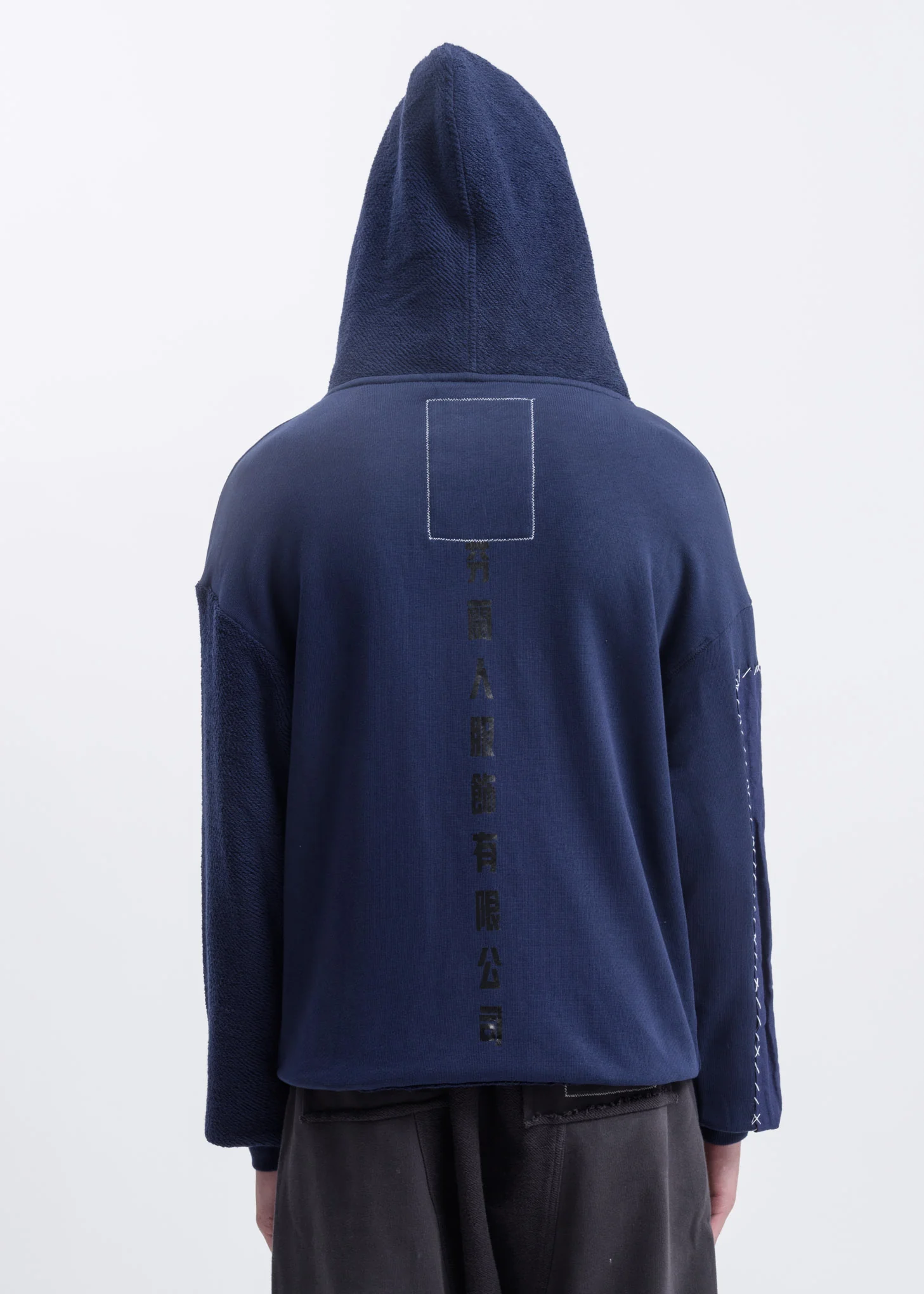 Blue Pocket Hoodie - Image 3