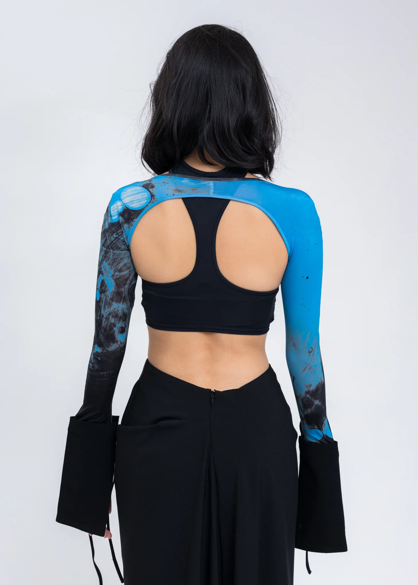 Blue Printed Long Sleeves - Image 6