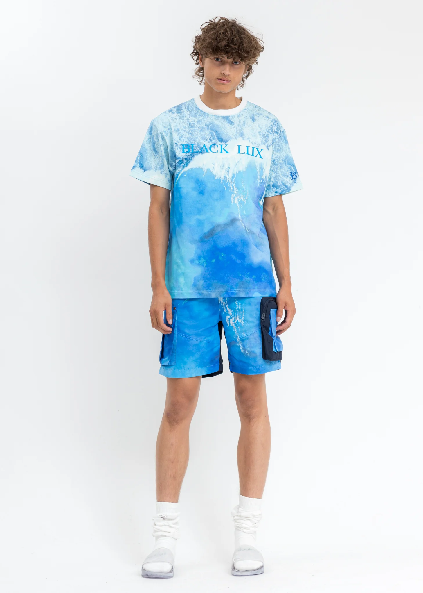 Blue Sea Wave T-Shirt - Image 5