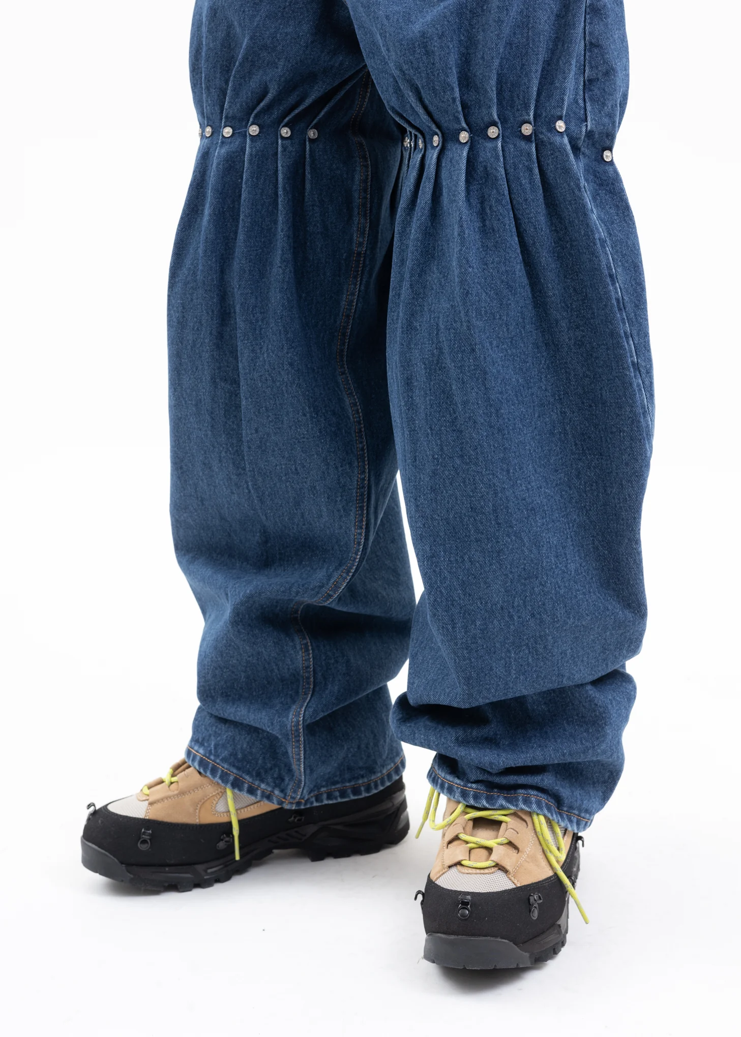 BLUE RIVET DENIM PANTS - Image 6