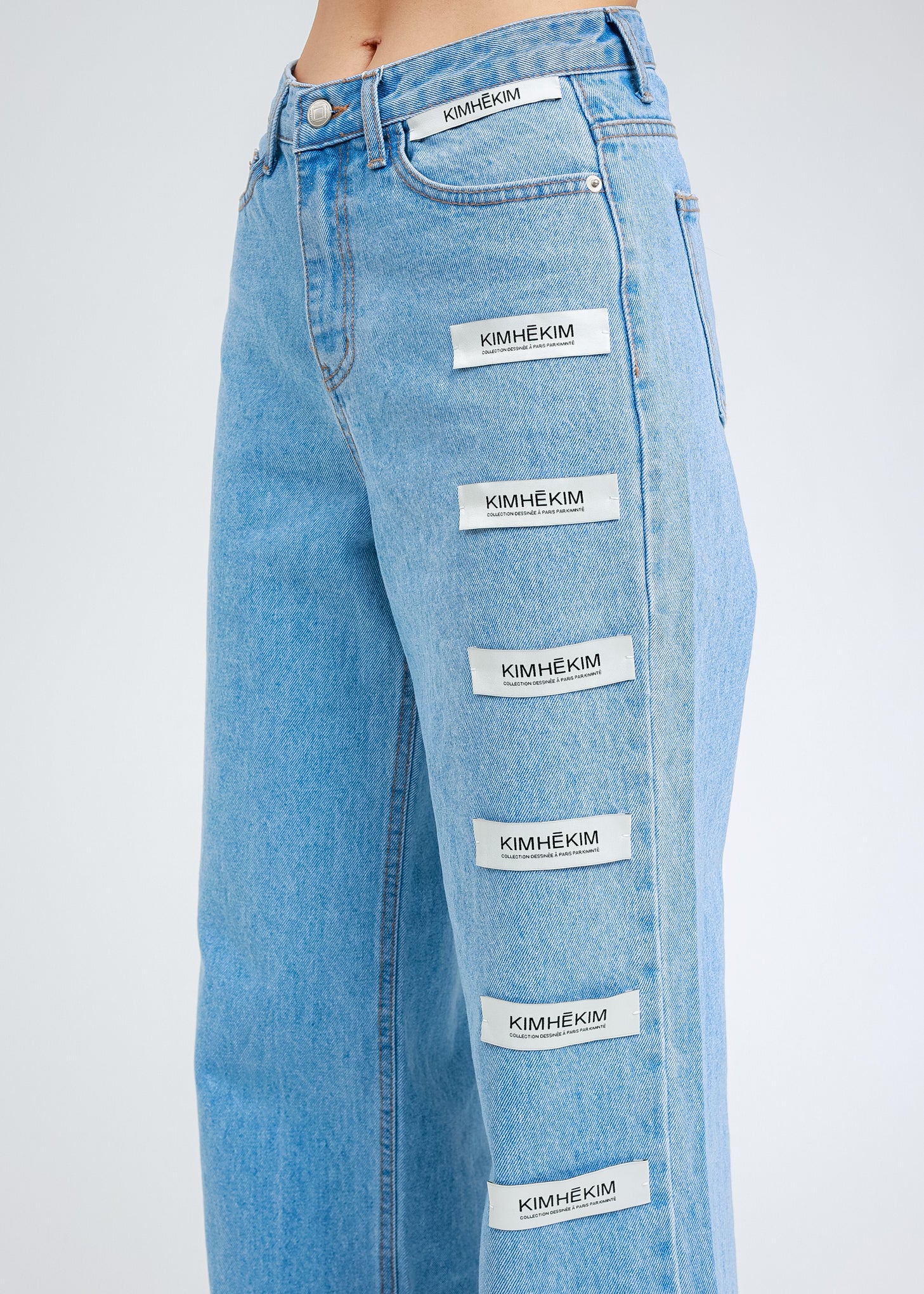 Blue Sarah Labels Jeans - Image 2