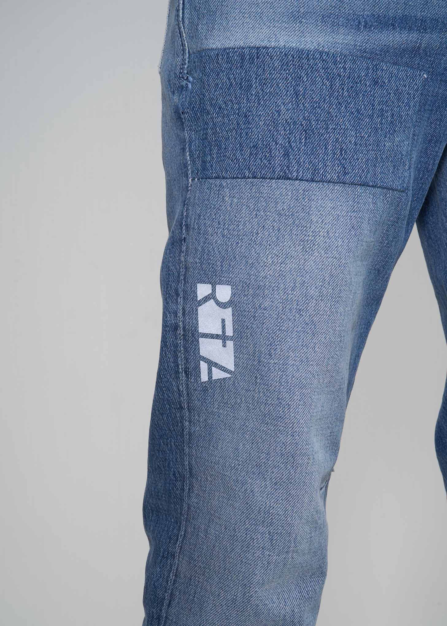 Blue Skinny Banner Jean - Image 4