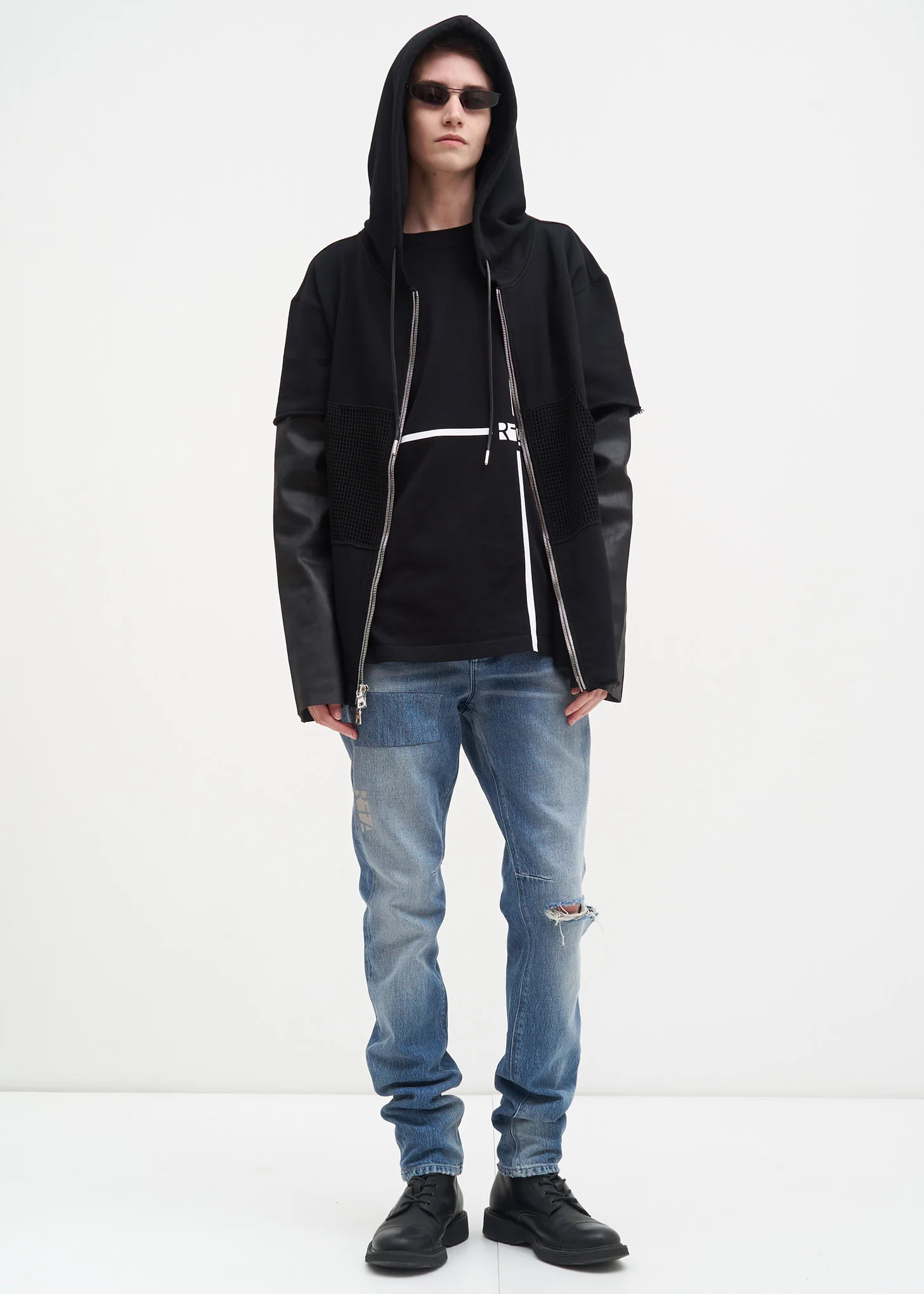 Blue Skinny Banner Jean - Image 8