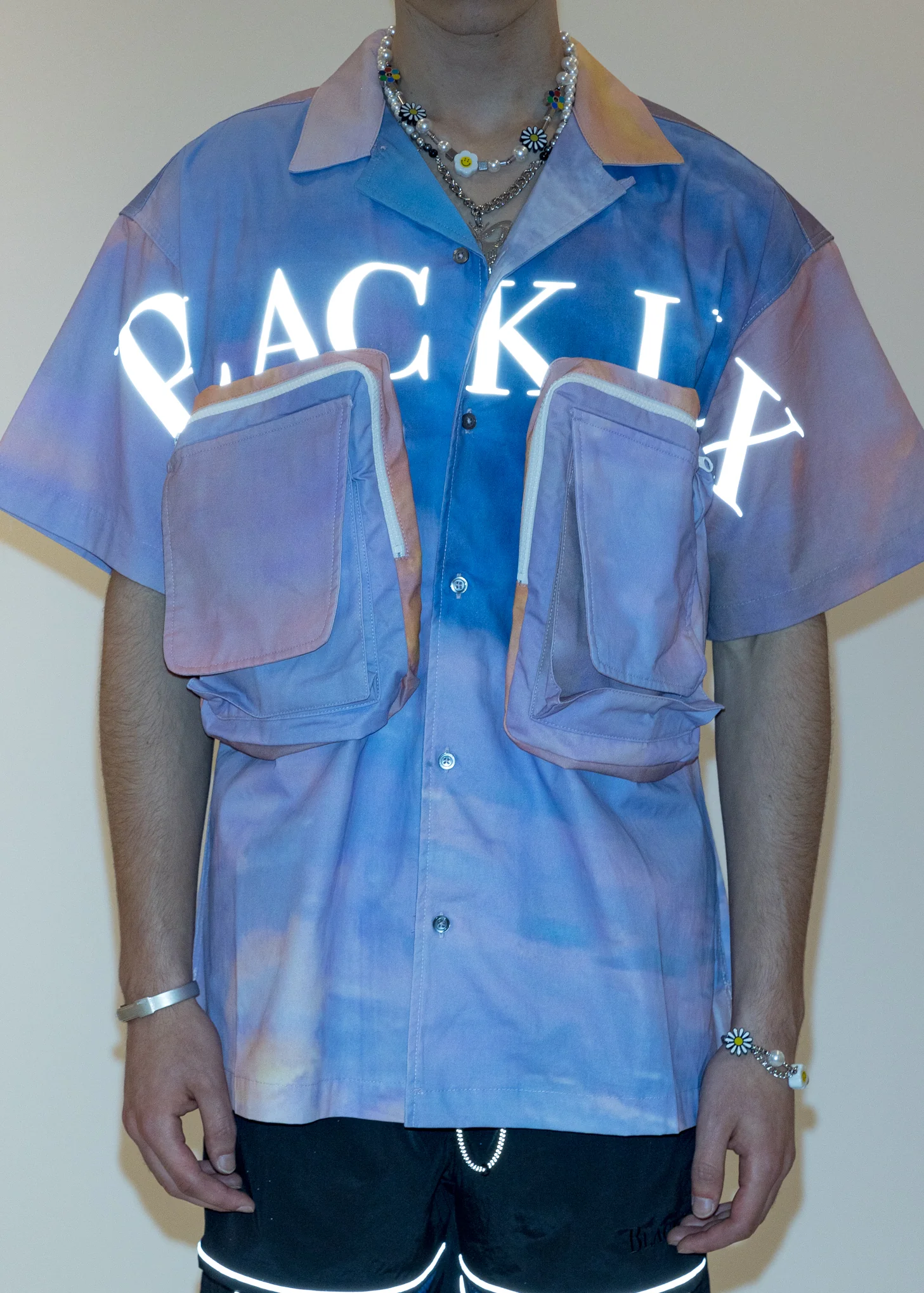 Blue Sky Belted Shirt - Image 2