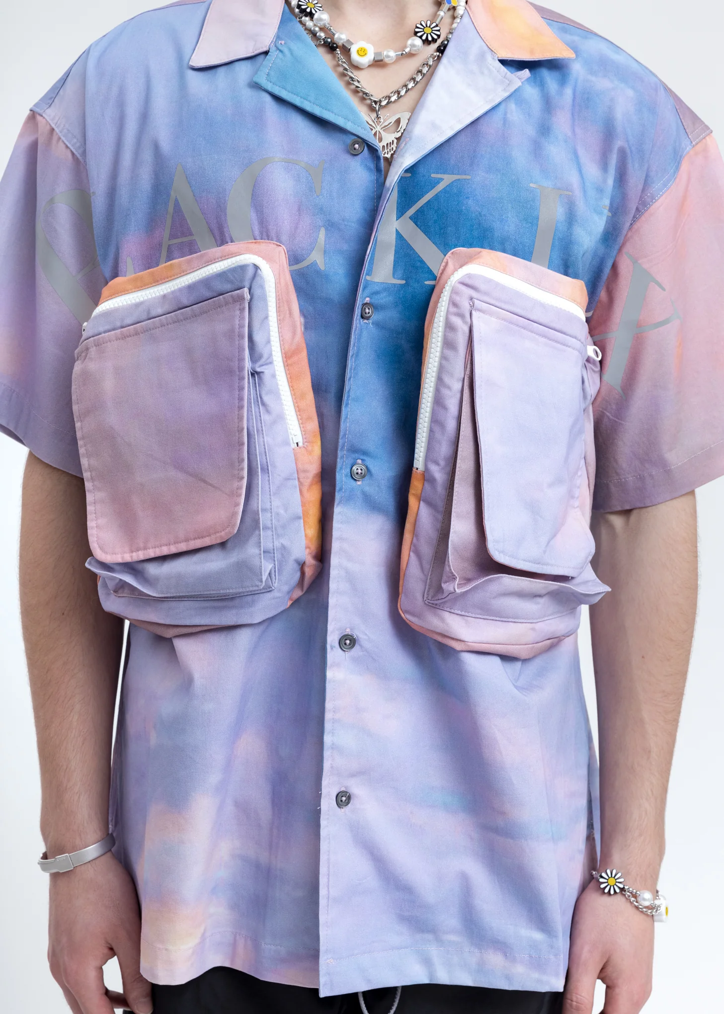 Blue Sky Belted Shirt - Image 5