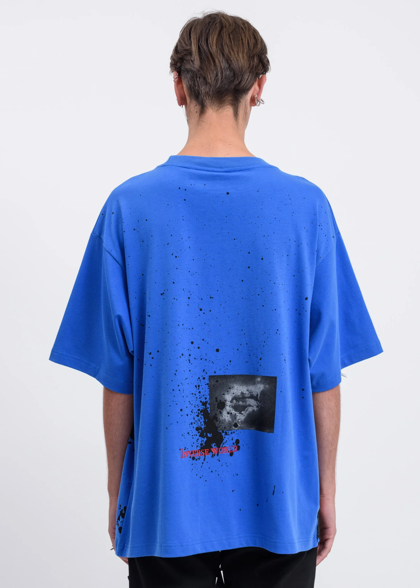 Blue Splatter T-Shirt - Image 2