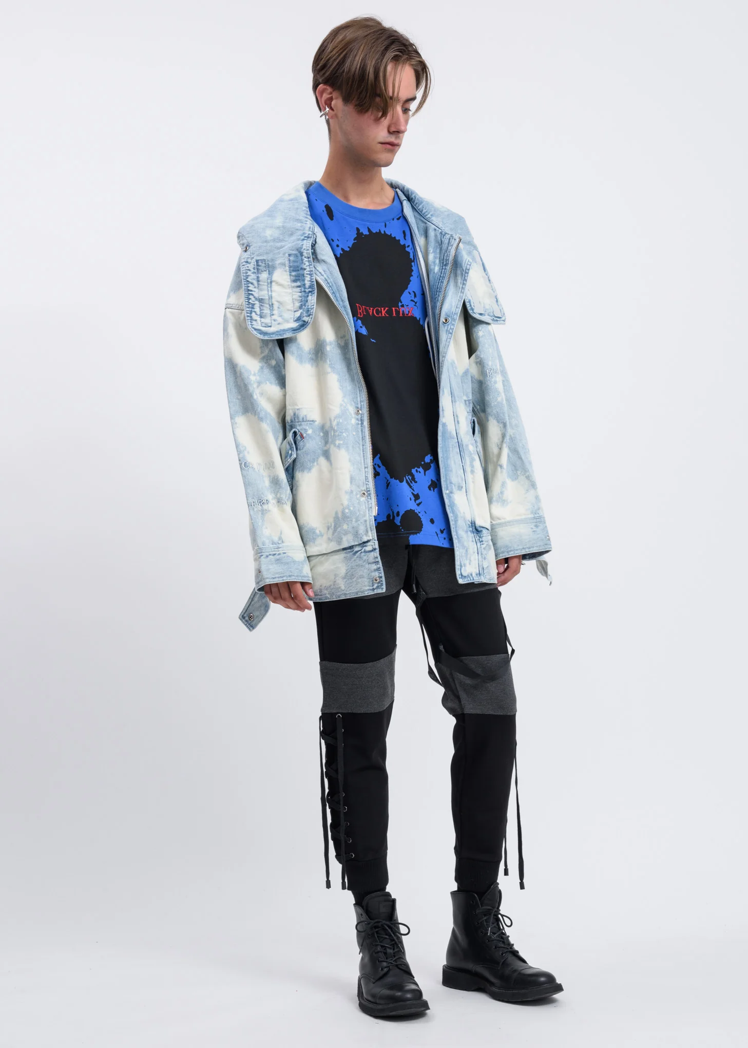 Blue Splatter T-Shirt - Image 5