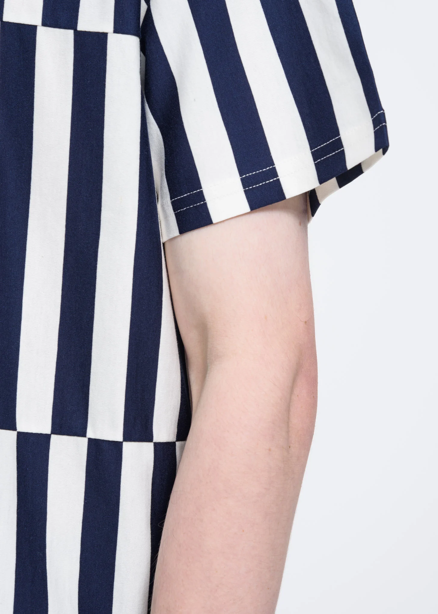 Blue Stripes Band T-Shirt - Image 3