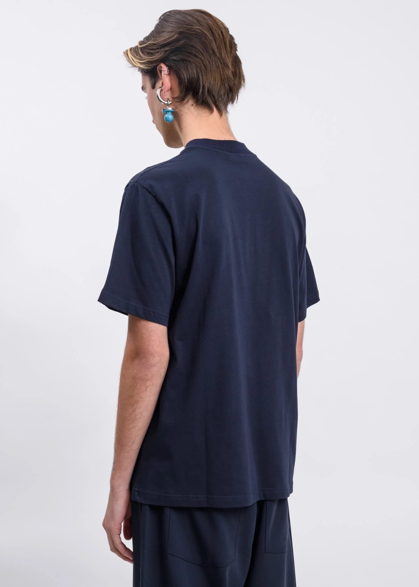 Blue SUNNEI Marker Logo T-Shirt - Image 3