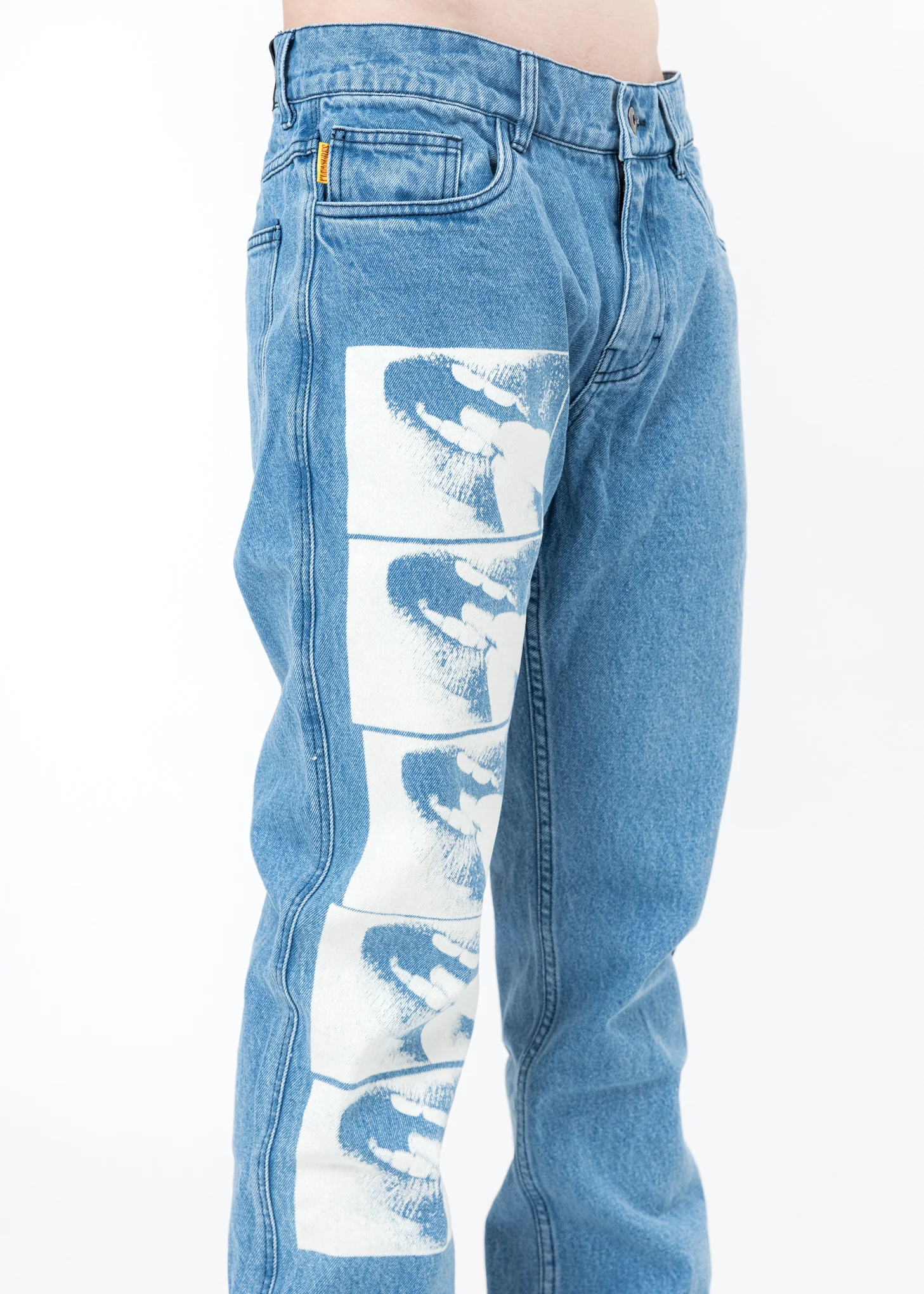 Blue Swallow Denim Jeans - Image 2