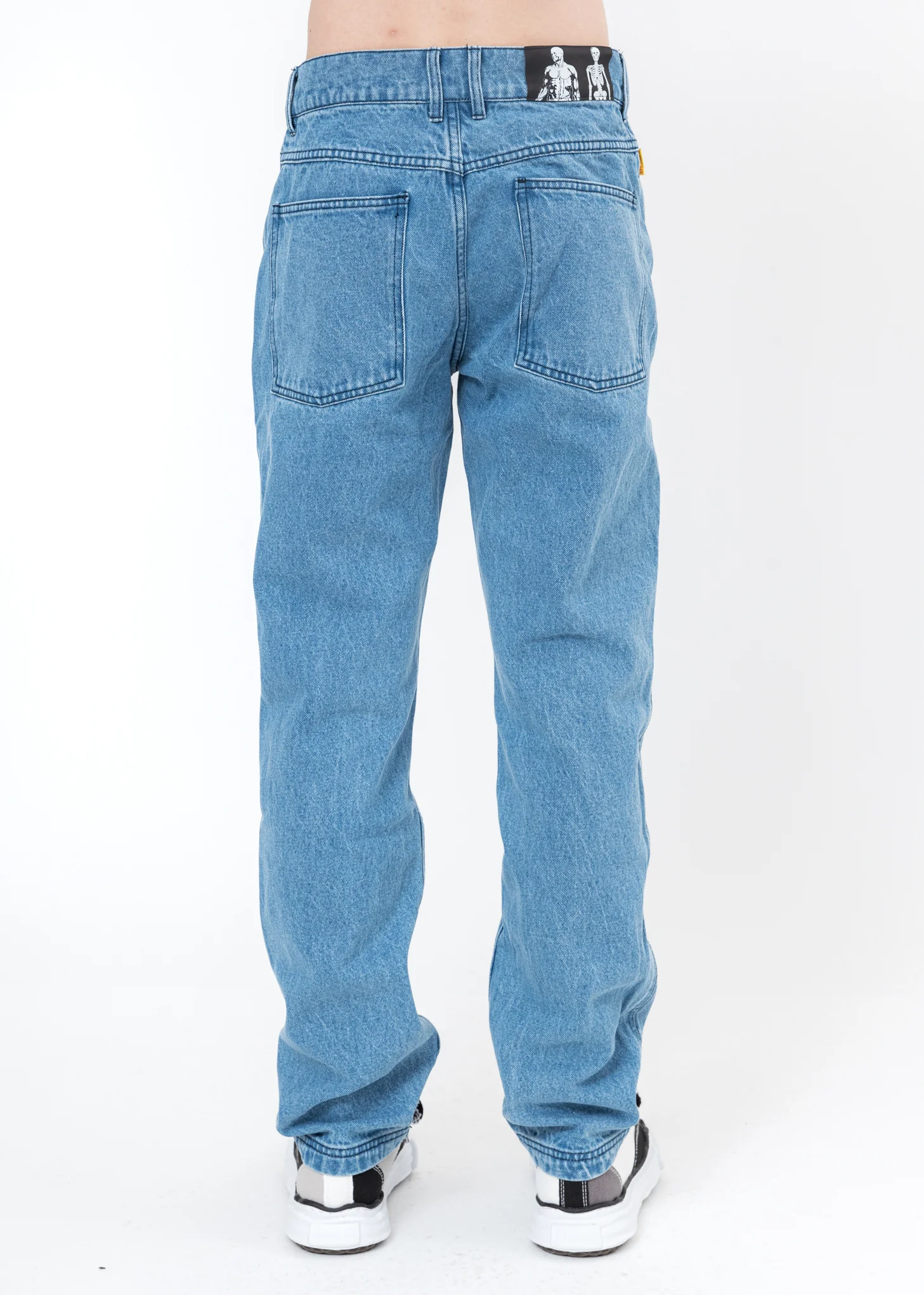 Blue Swallow Denim Jeans - Image 5