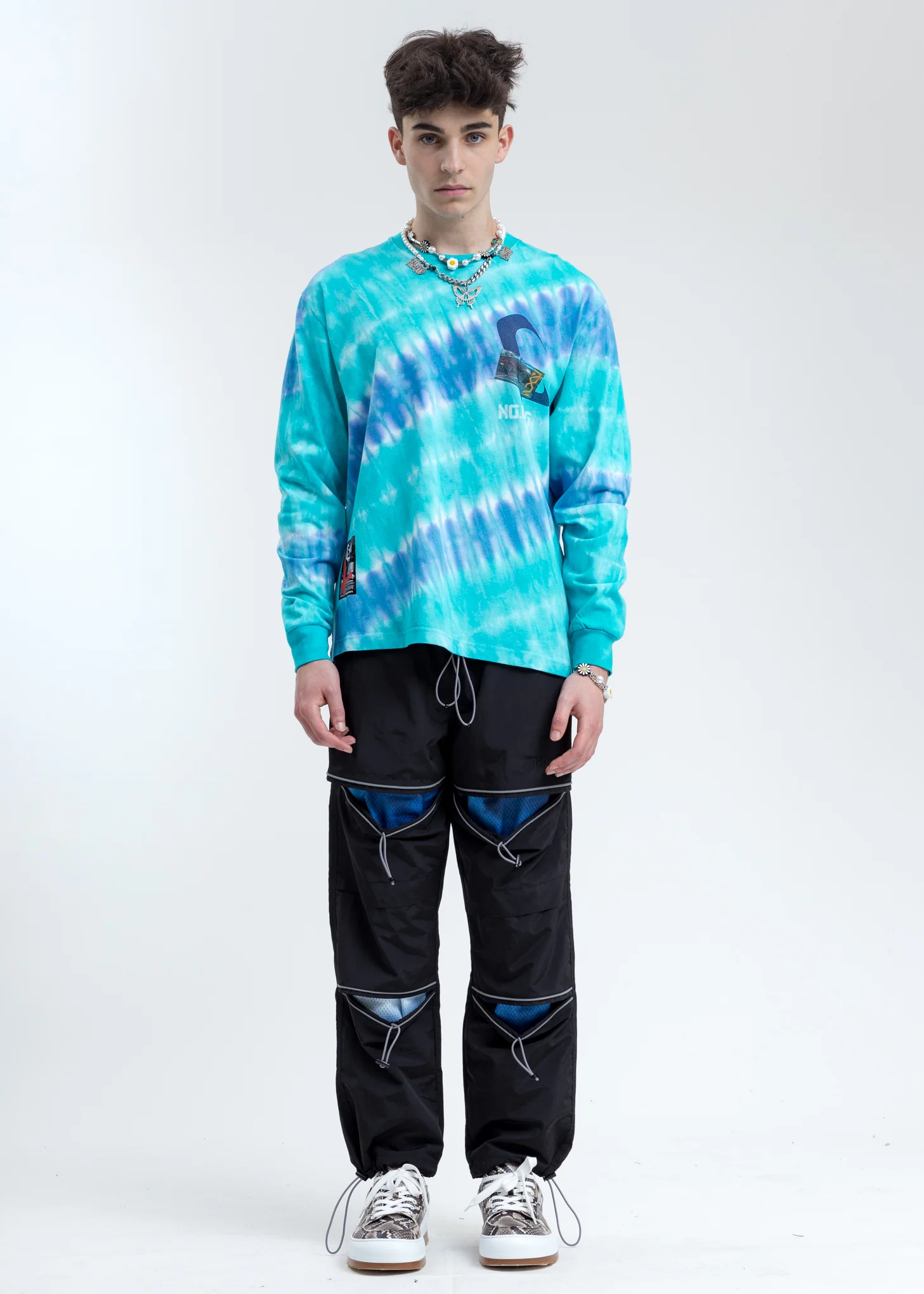 Blue Tie Dye Long Sleeve - Image 5