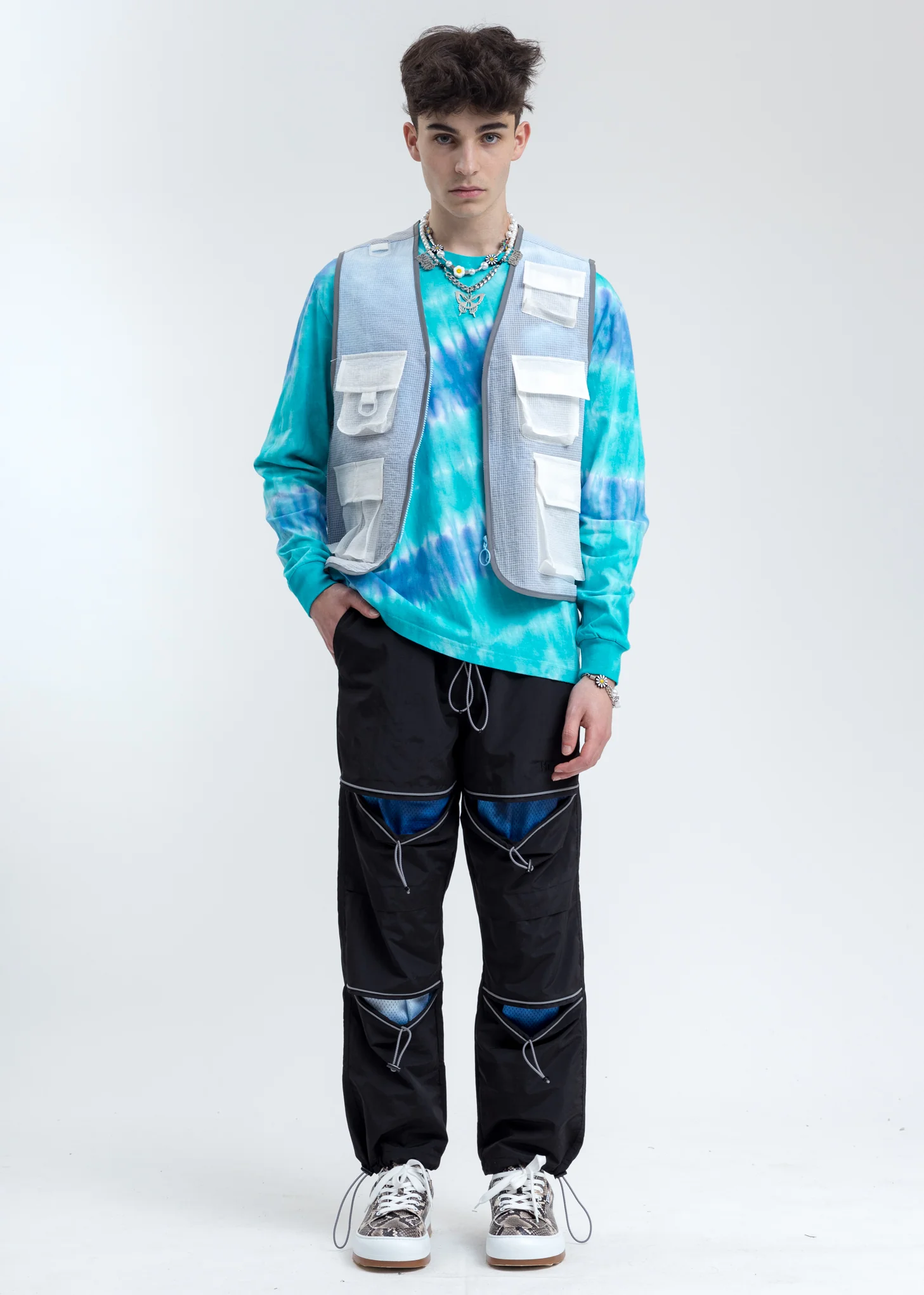 Blue Tie Dye Long Sleeve - Image 6