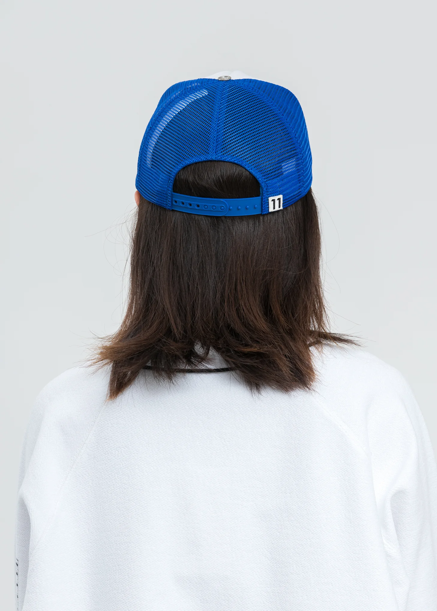 Blue Trucker Mesh Cap - Image 3