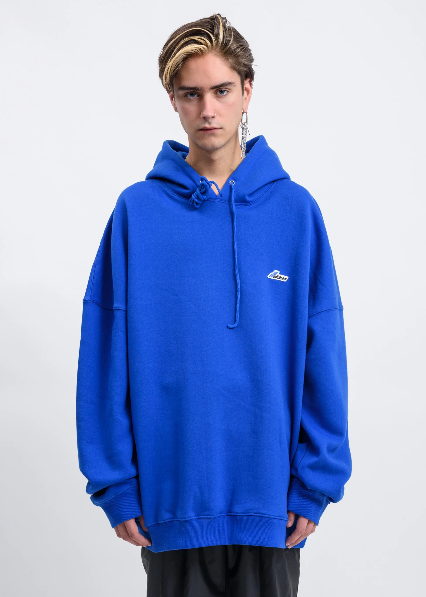 Blue Wapen Logo Hoodie