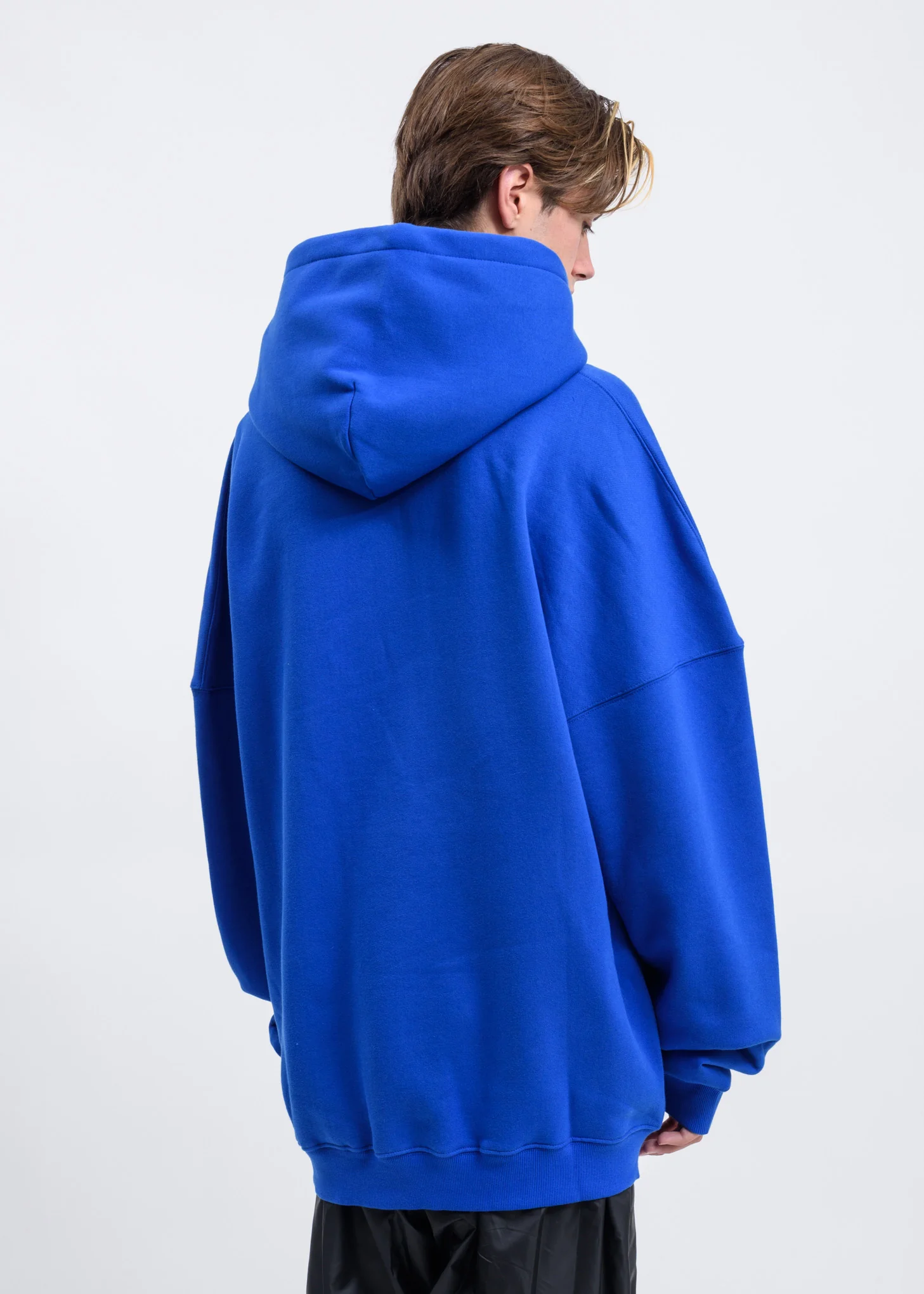 Blue Wapen Logo Hoodie - Image 3