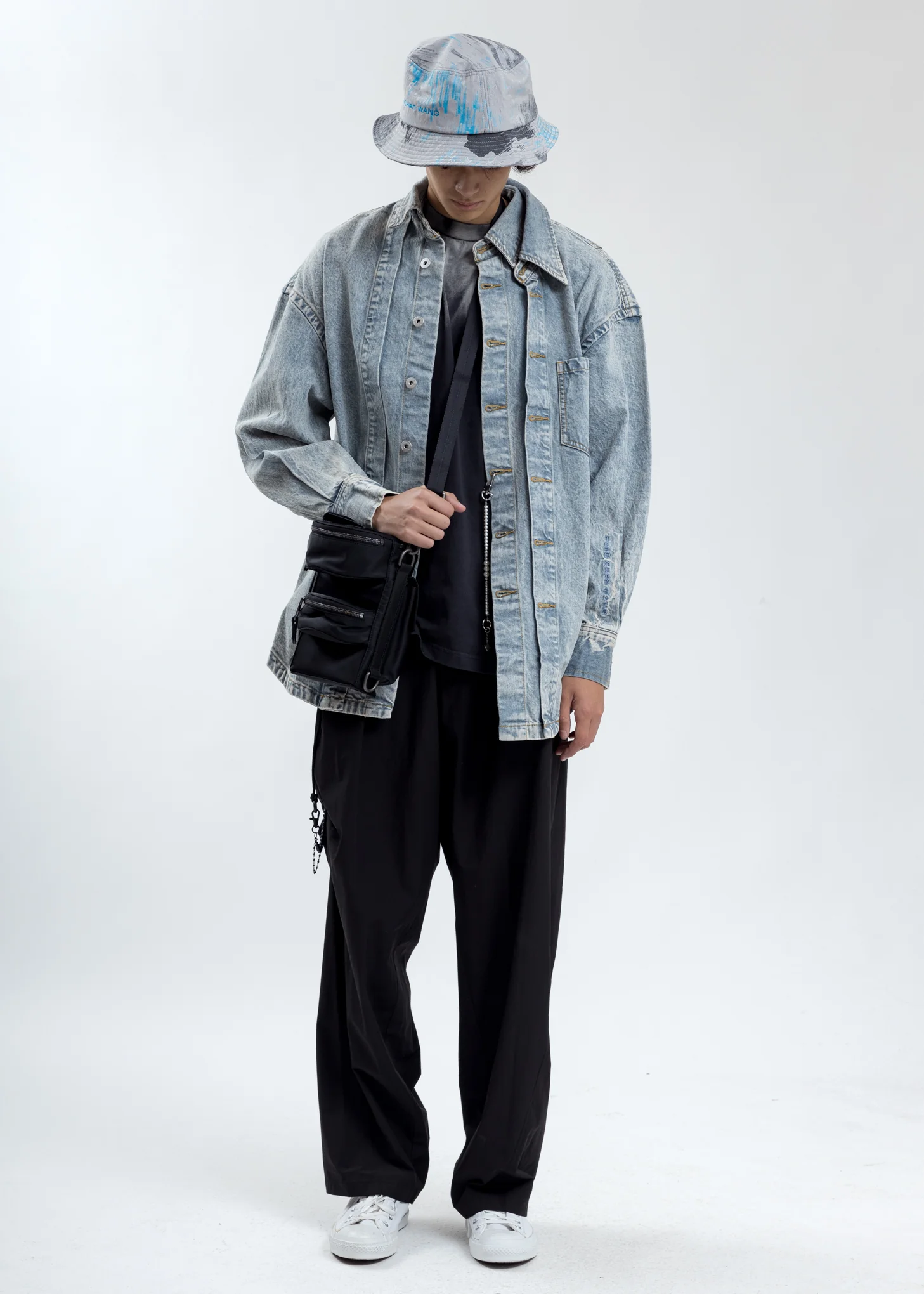 Blue Wash Denim Shirt - Image 8