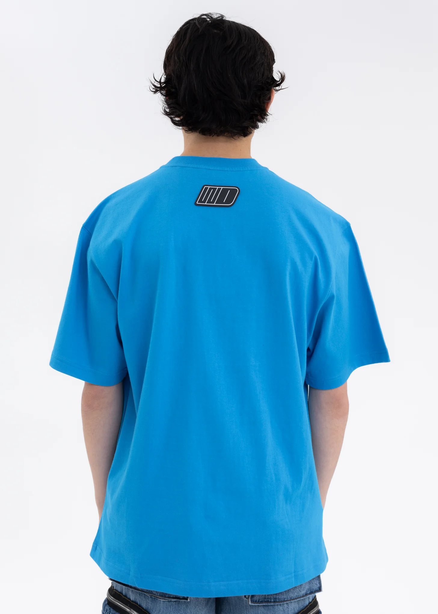 BLUE WE11DONE HEART T-SHIRT - Image 4